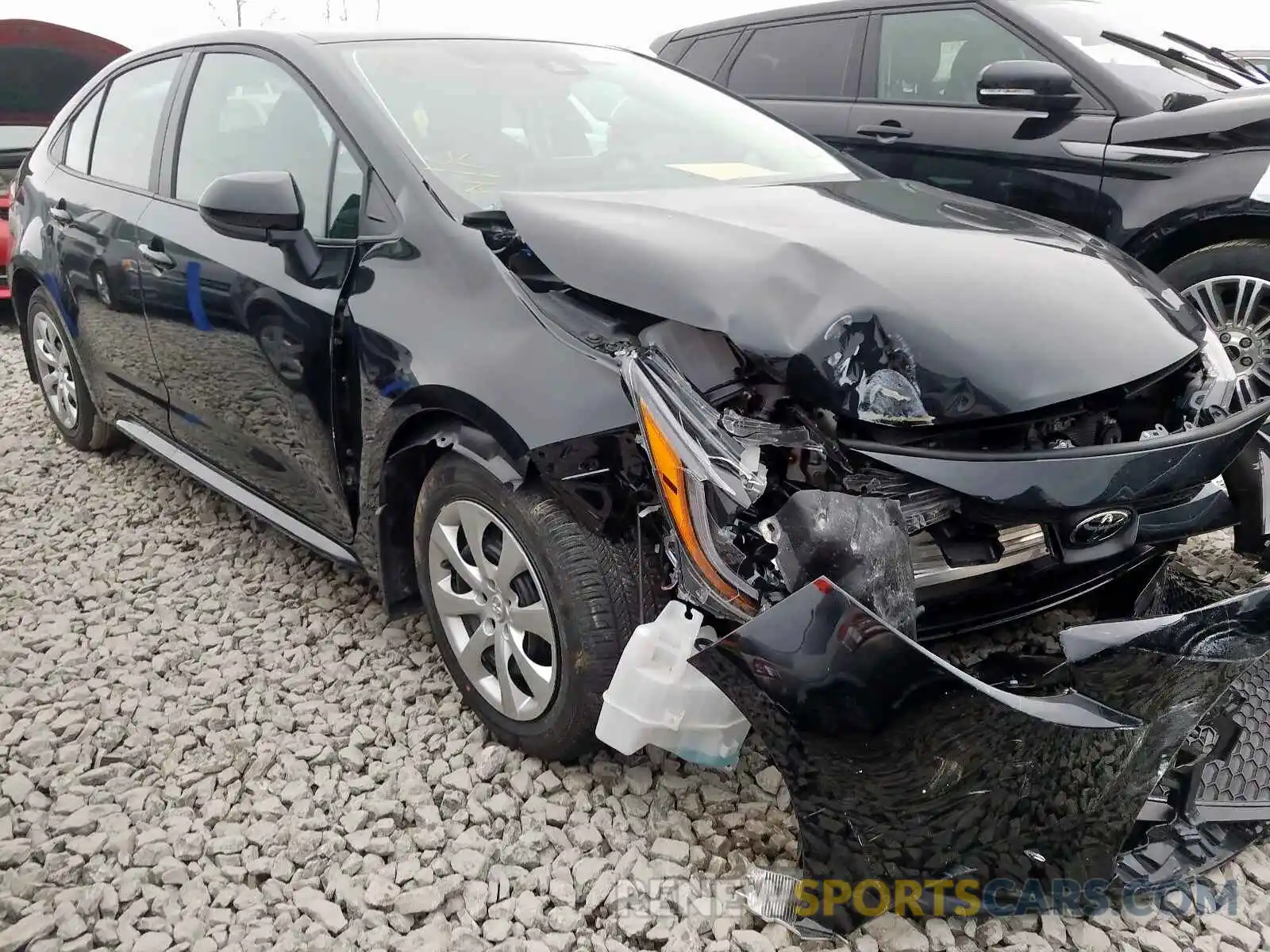 1 Photograph of a damaged car 5YFBPRBE0LP045452 TOYOTA COROLLA 2020