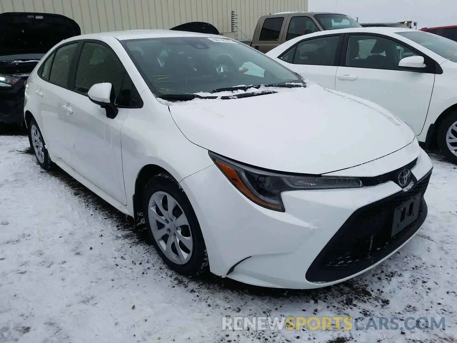 1 Photograph of a damaged car 5YFBPRBE1LP010600 TOYOTA COROLLA 2020