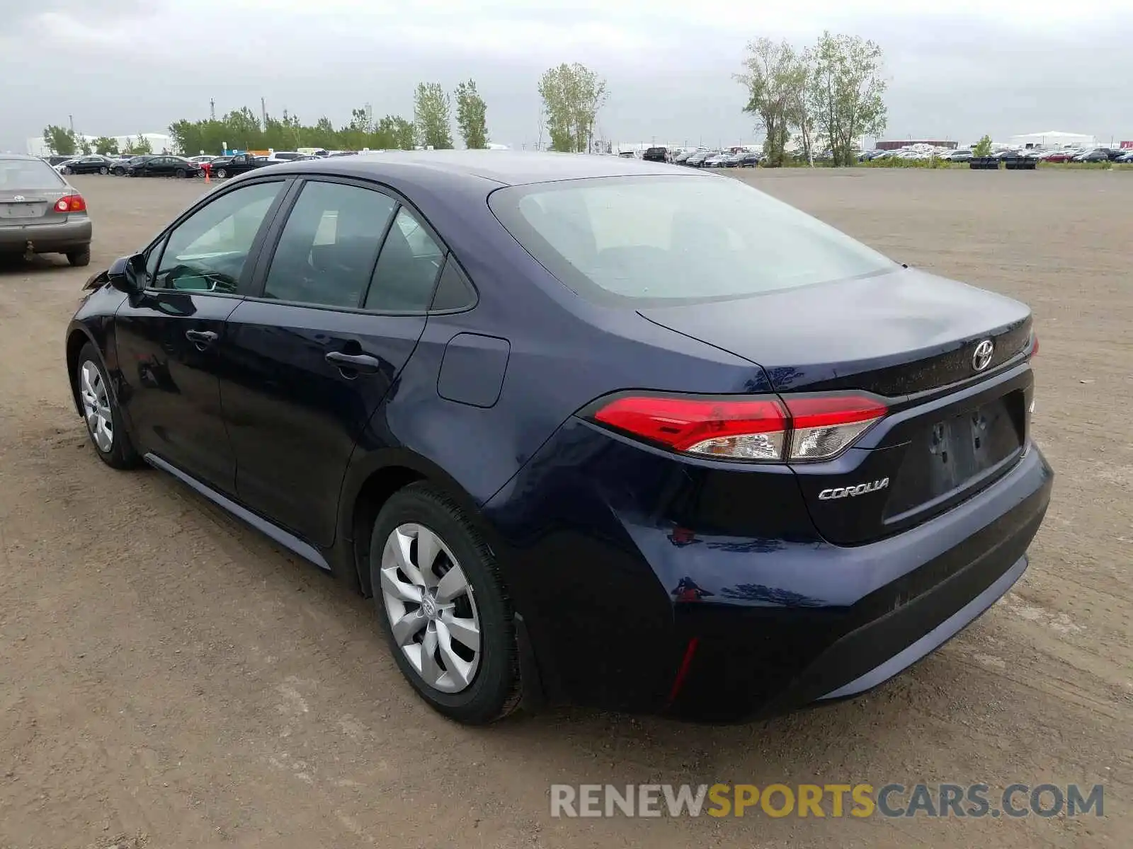 3 Photograph of a damaged car 5YFBPRBE1LP022116 TOYOTA COROLLA 2020