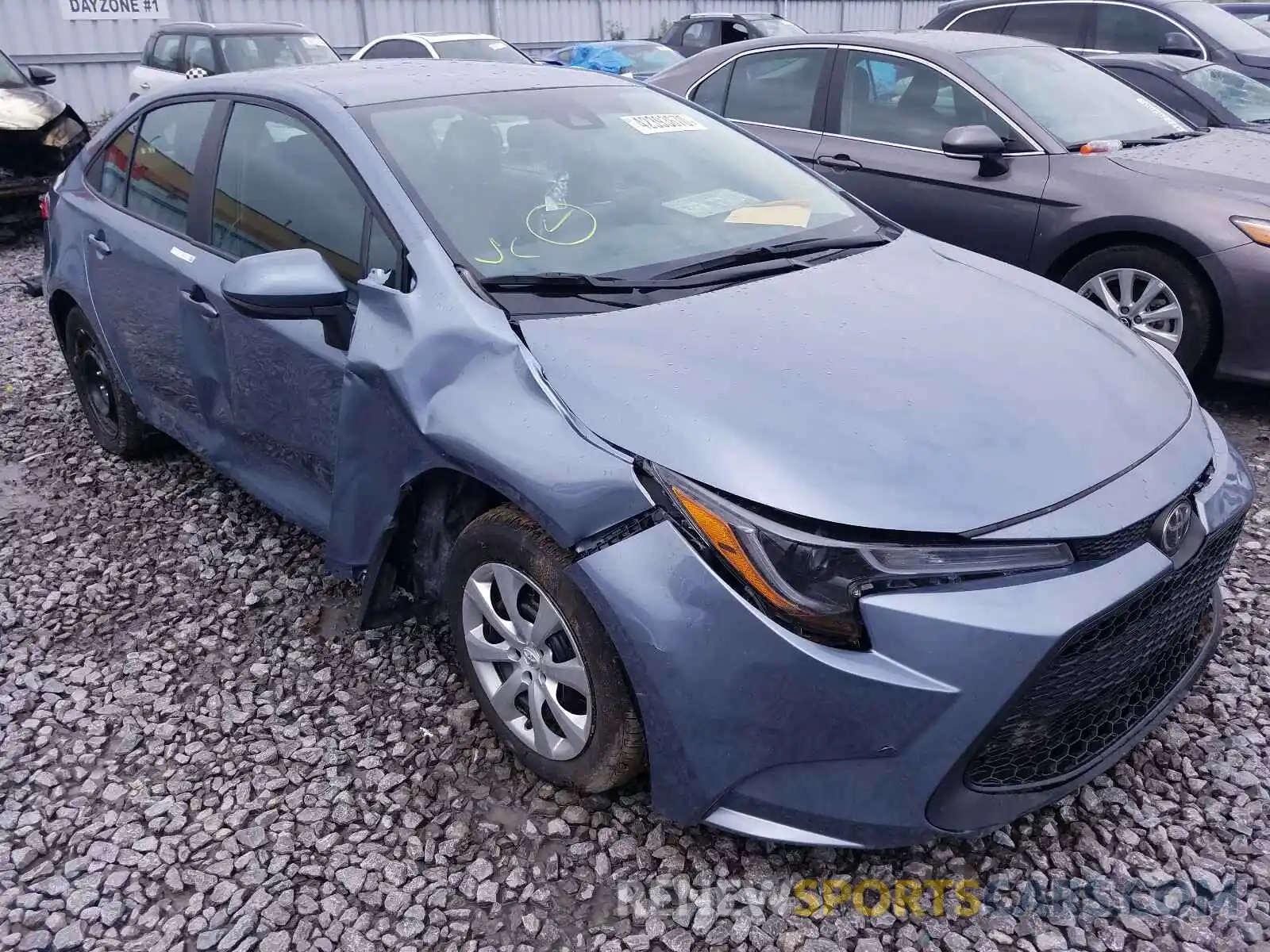 9 Photograph of a damaged car 5YFBPRBE1LP023542 TOYOTA COROLLA 2020