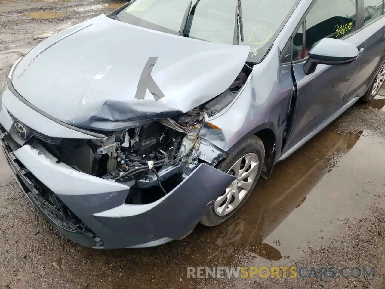 9 Photograph of a damaged car 5YFBPRBE1LP040227 TOYOTA COROLLA 2020