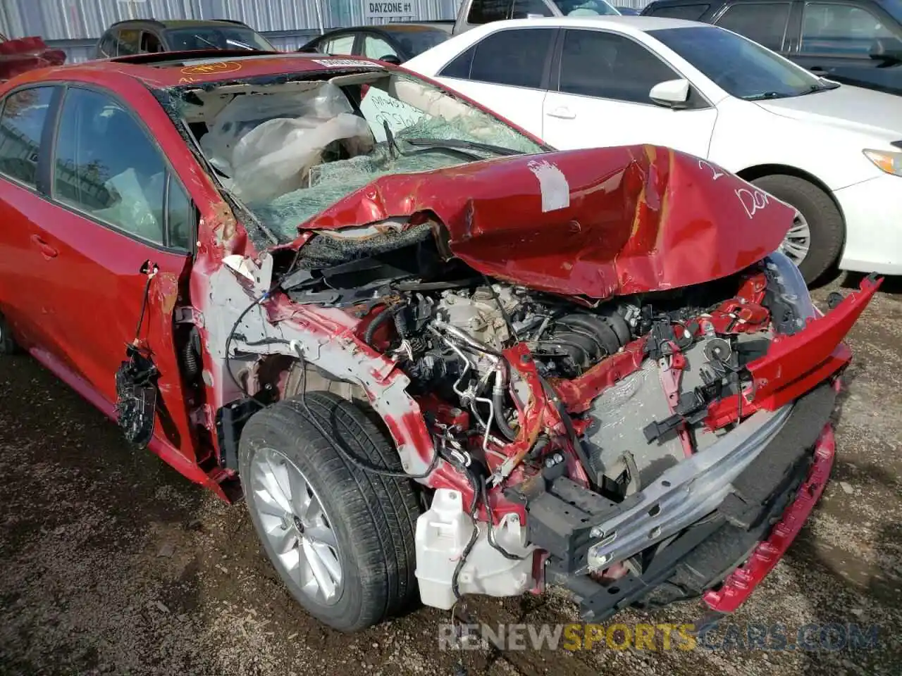 9 Photograph of a damaged car 5YFBPRBE1LP101270 TOYOTA COROLLA 2020