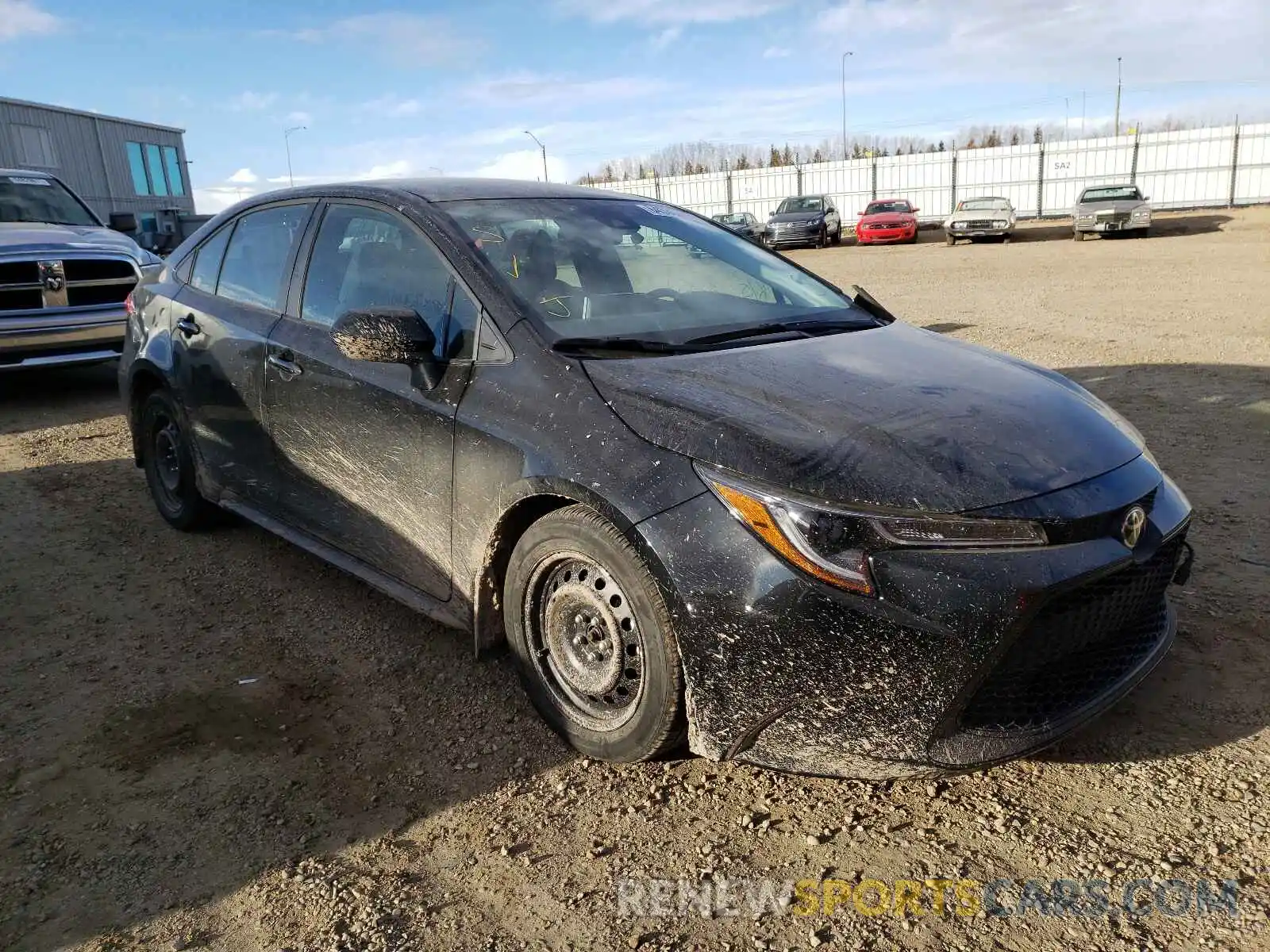 1 Photograph of a damaged car 5YFBPRBE1LP134818 TOYOTA COROLLA 2020