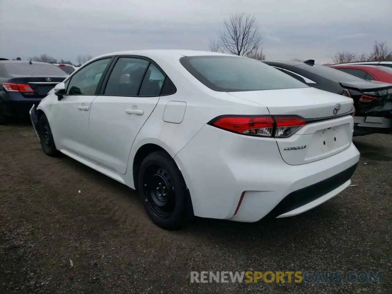 3 Photograph of a damaged car 5YFBPRBE1LP143003 TOYOTA COROLLA 2020