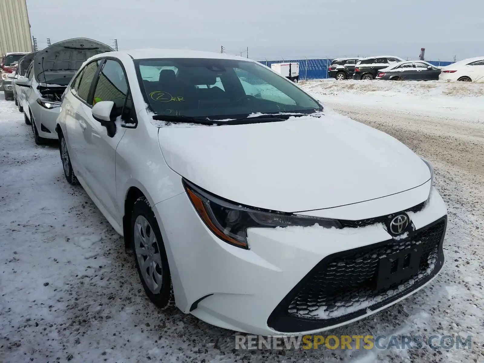 1 Photograph of a damaged car 5YFBPRBE2LP011111 TOYOTA COROLLA 2020