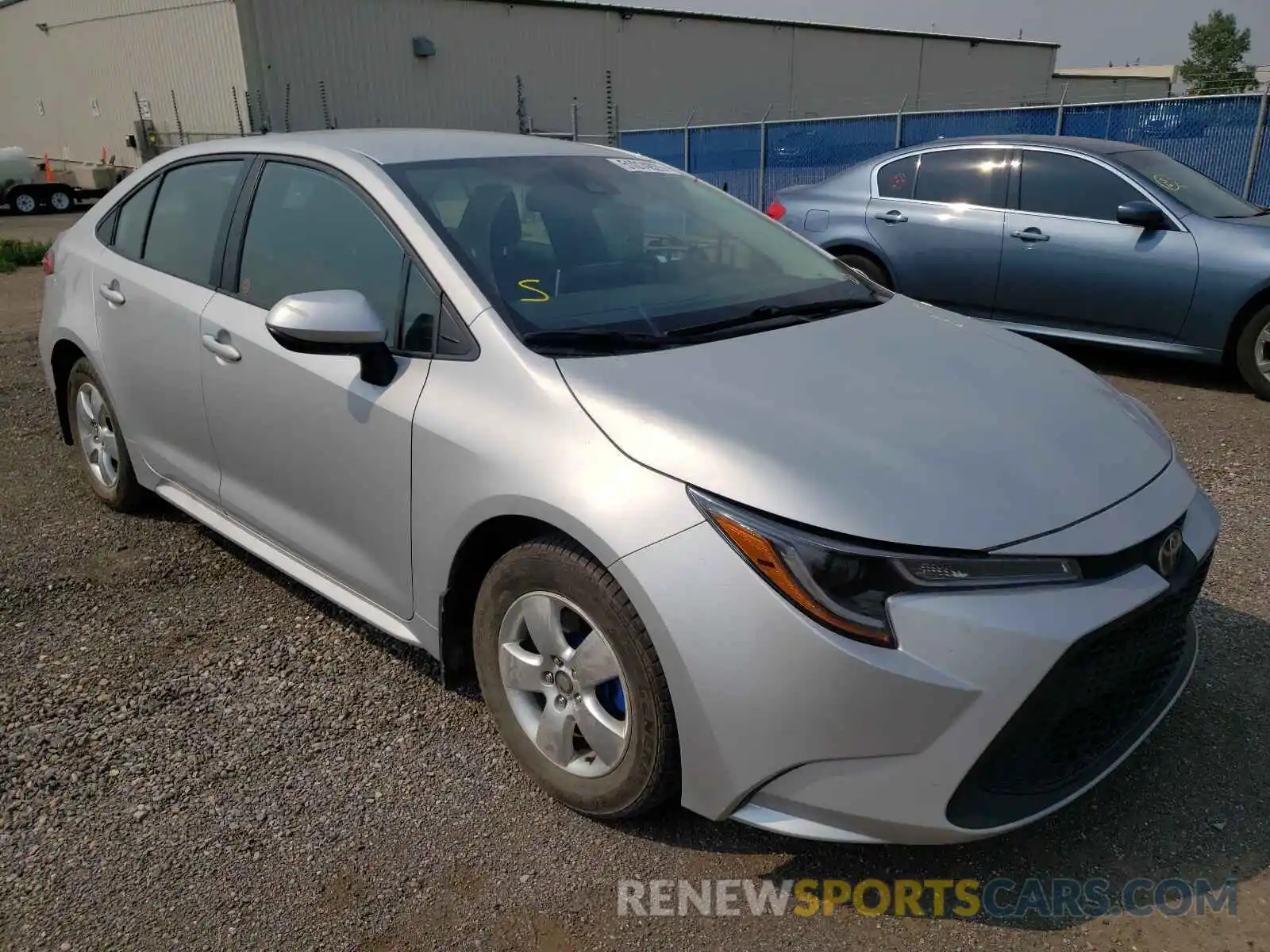 1 Photograph of a damaged car 5YFBPRBE2LP059899 TOYOTA COROLLA 2020