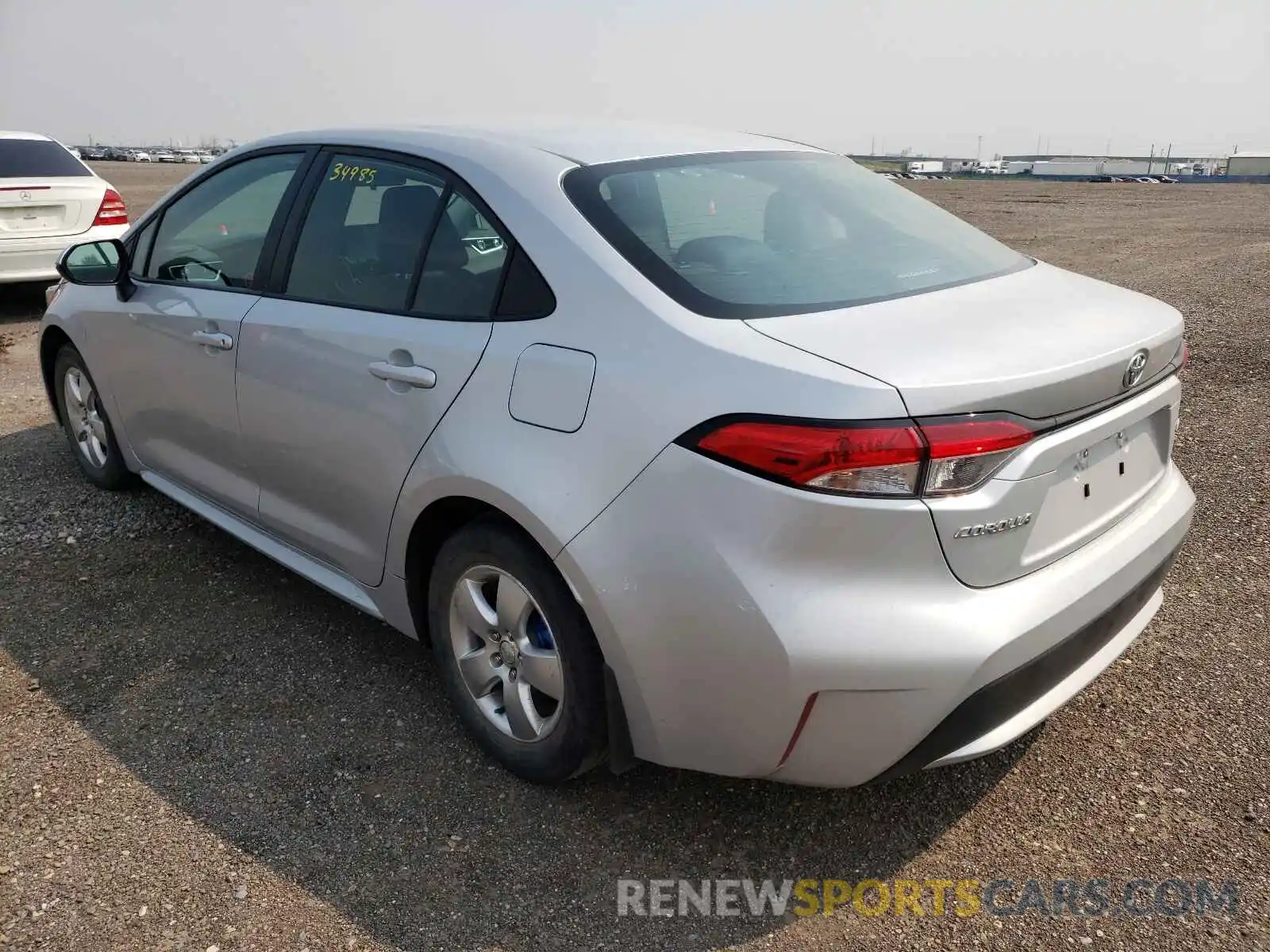 3 Photograph of a damaged car 5YFBPRBE2LP059899 TOYOTA COROLLA 2020