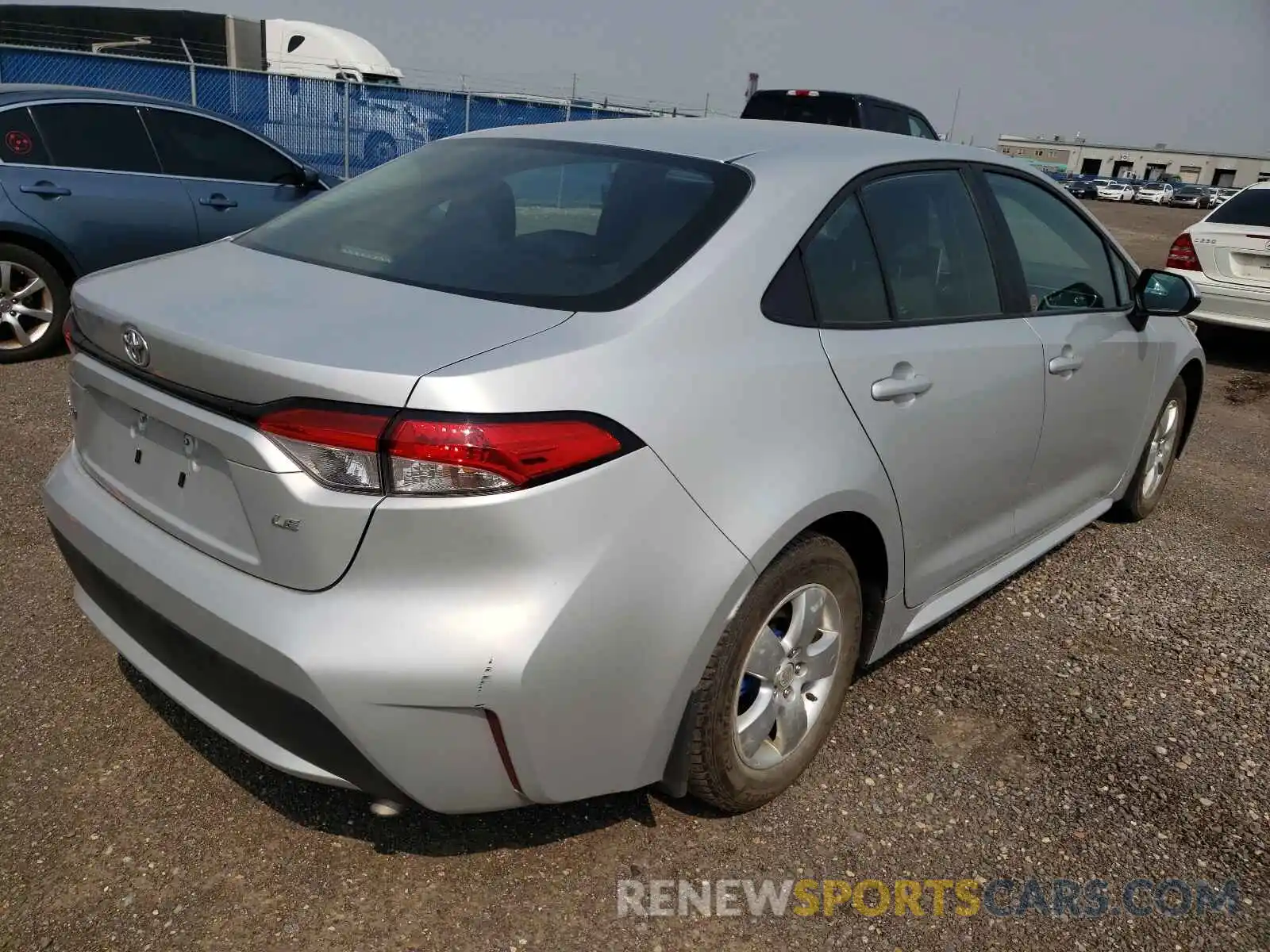 4 Photograph of a damaged car 5YFBPRBE2LP059899 TOYOTA COROLLA 2020