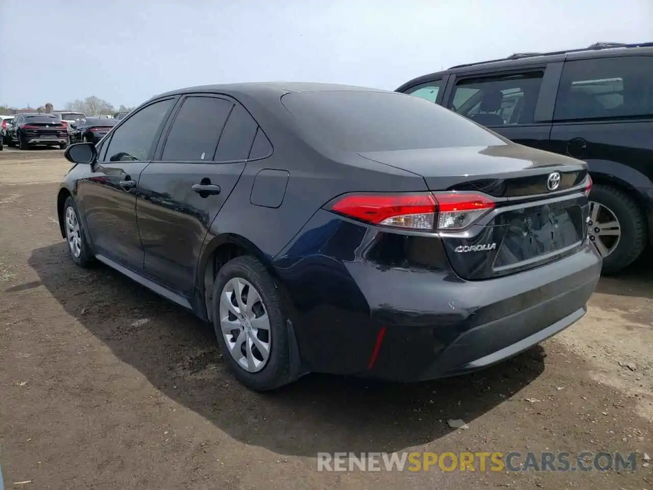 3 Photograph of a damaged car 5YFBPRBE3LP003258 TOYOTA COROLLA 2020