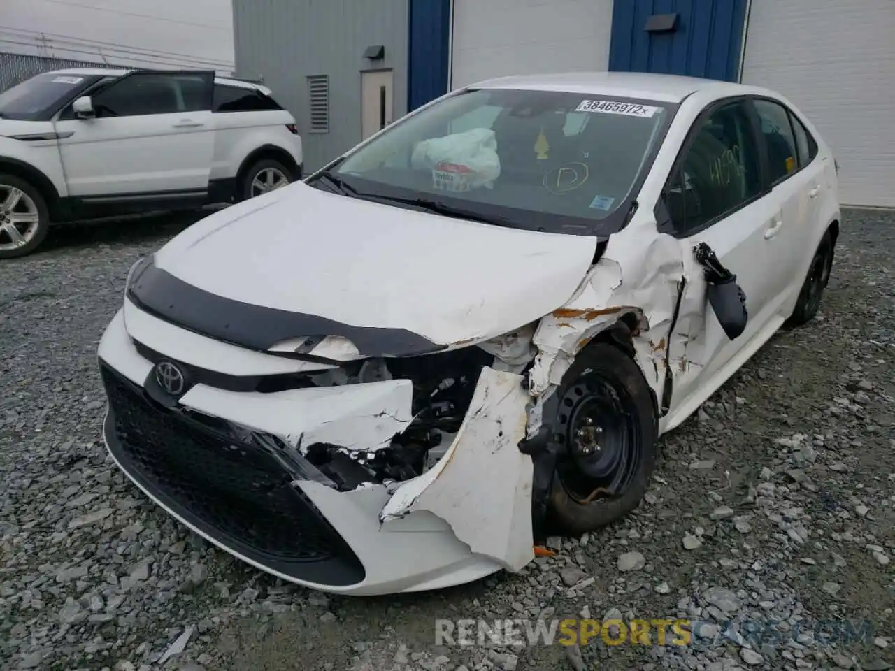 2 Photograph of a damaged car 5YFBPRBE3LP018309 TOYOTA COROLLA 2020