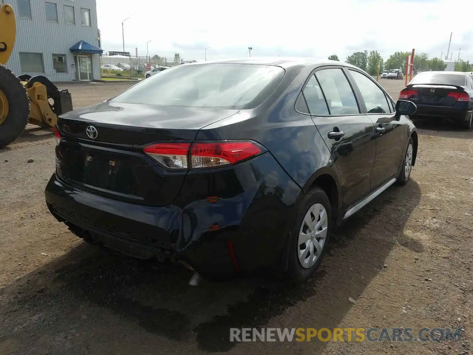 4 Photograph of a damaged car 5YFBPRBE3LP023445 TOYOTA COROLLA 2020