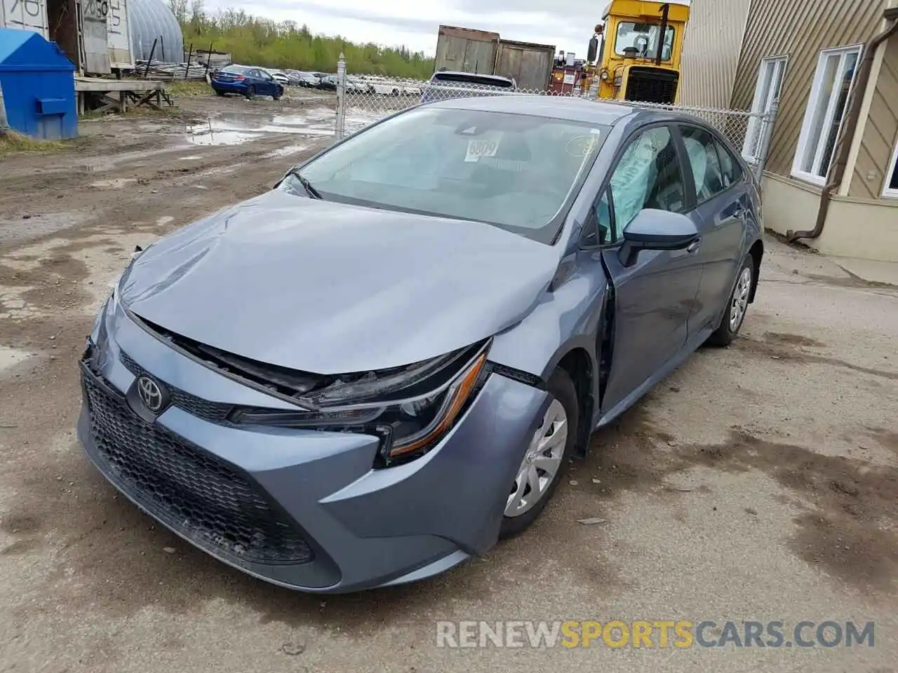 2 Photograph of a damaged car 5YFBPRBE3LP038382 TOYOTA COROLLA 2020