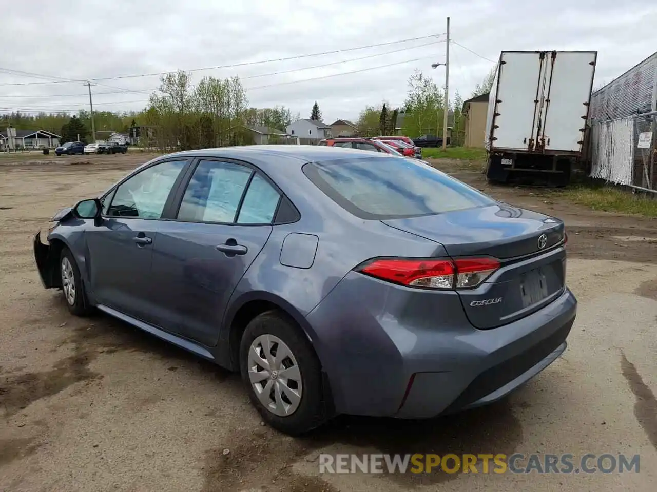 3 Photograph of a damaged car 5YFBPRBE3LP038382 TOYOTA COROLLA 2020