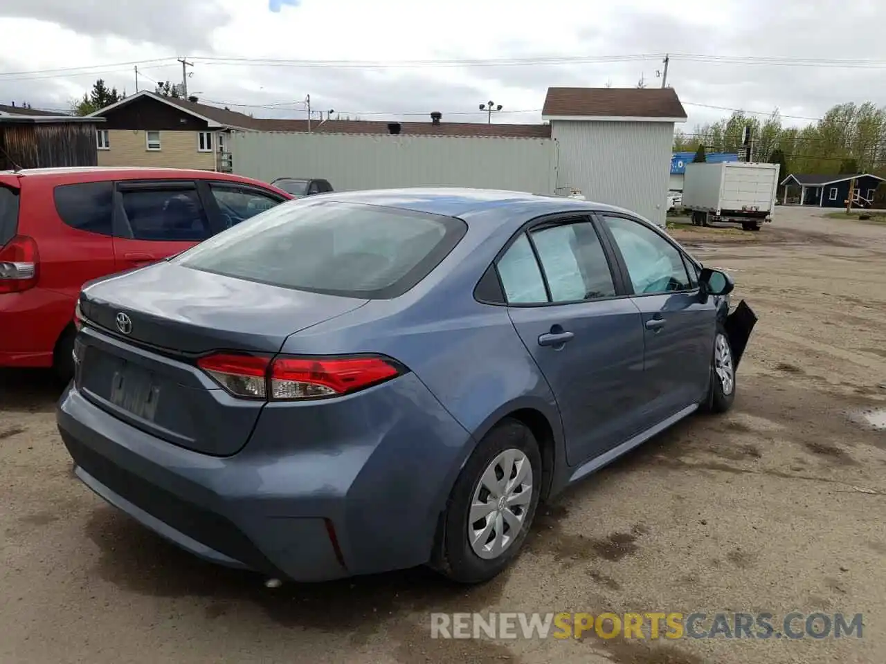 4 Photograph of a damaged car 5YFBPRBE3LP038382 TOYOTA COROLLA 2020