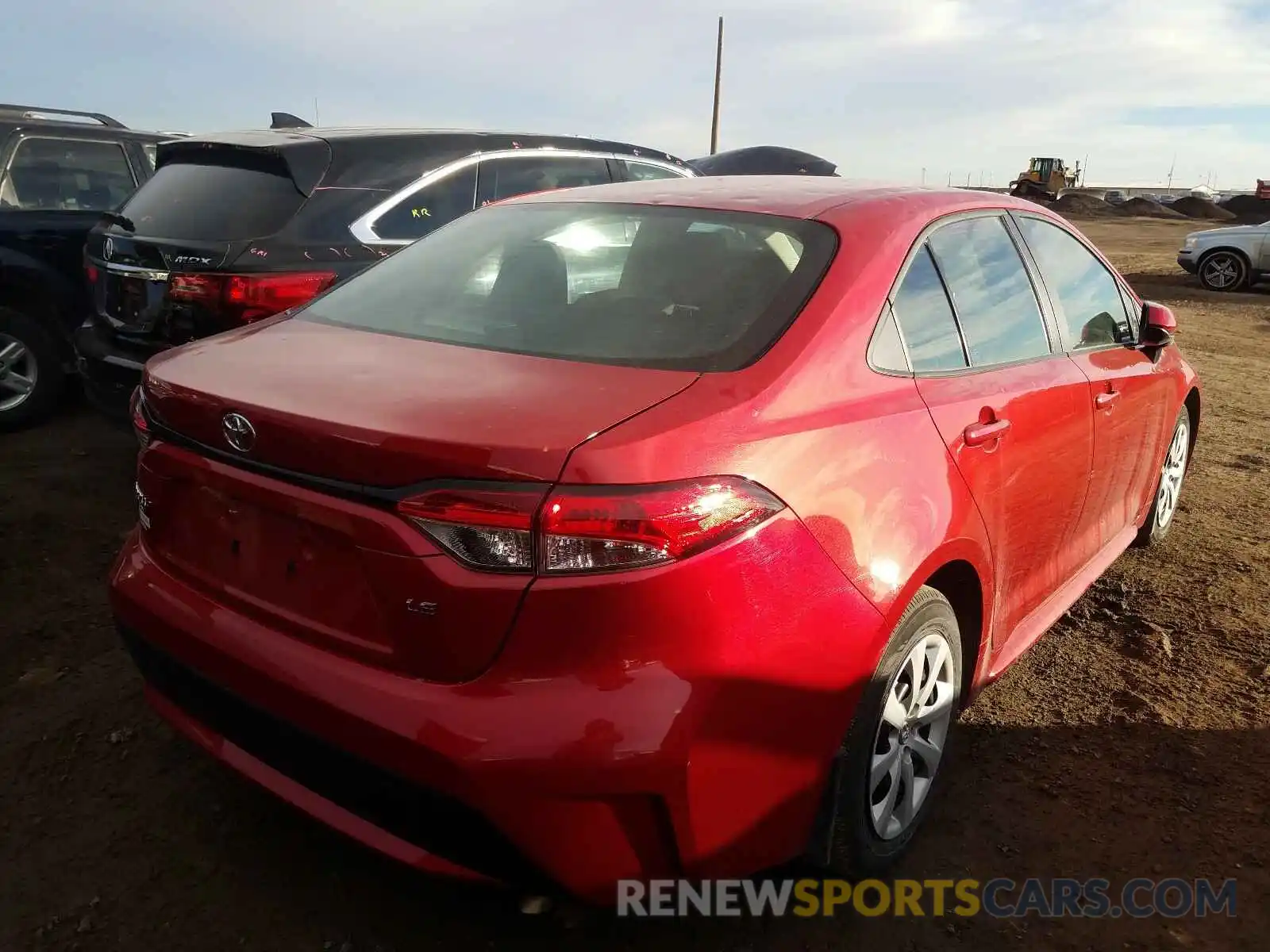 4 Photograph of a damaged car 5YFBPRBE3LP058700 TOYOTA COROLLA 2020