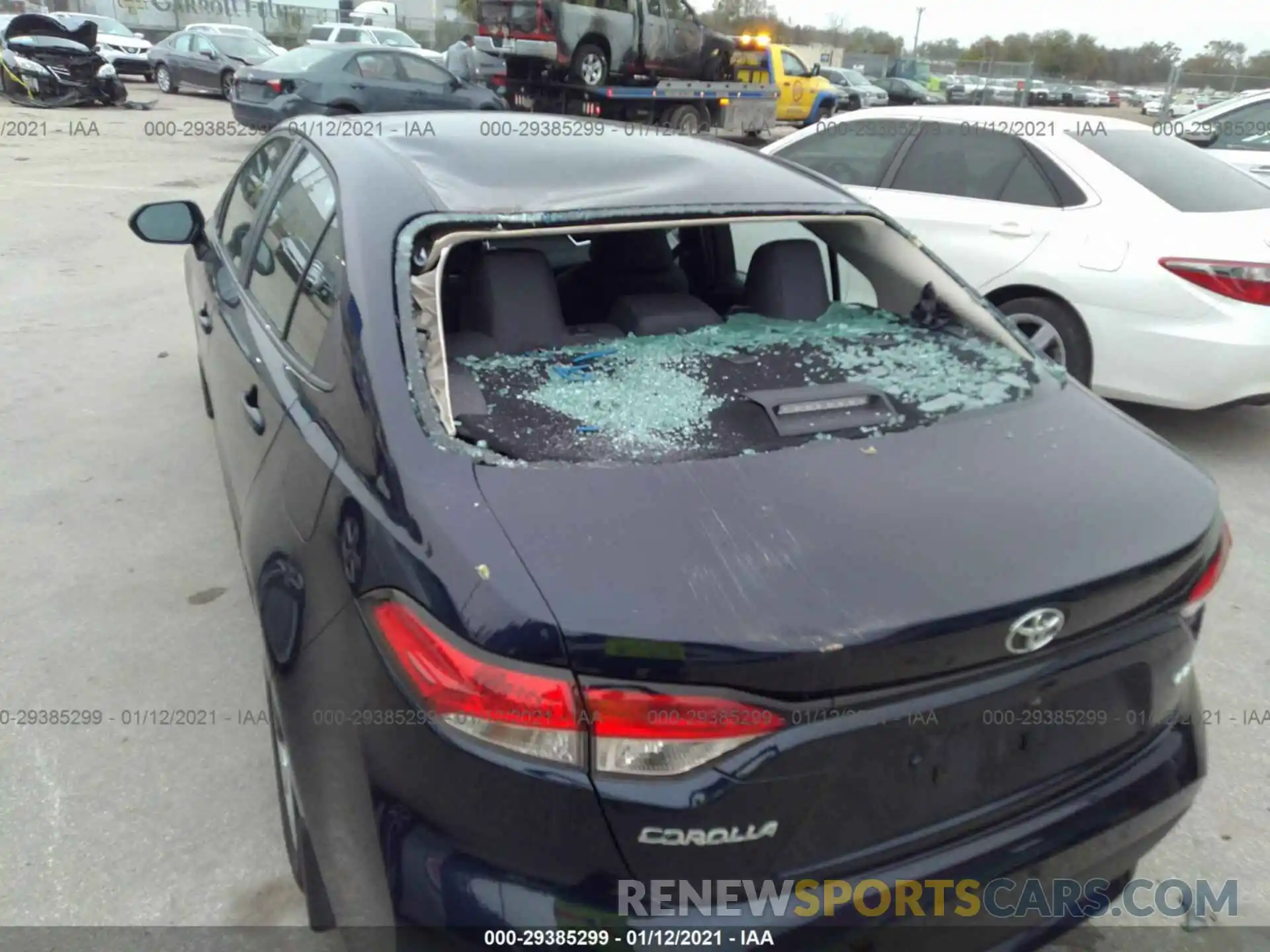 6 Photograph of a damaged car 5YFBPRBE3LP103828 TOYOTA COROLLA 2020