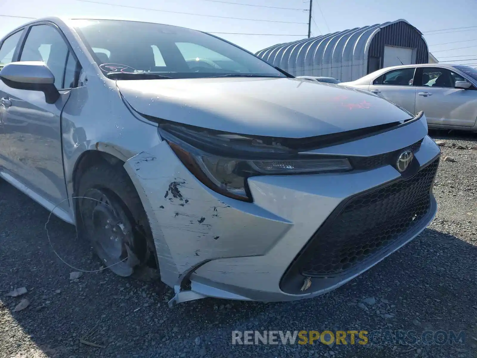 9 Photograph of a damaged car 5YFBPRBE4LP002670 TOYOTA COROLLA 2020