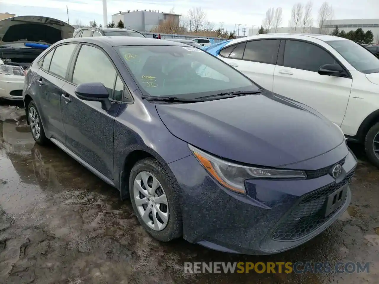 1 Photograph of a damaged car 5YFBPRBE4LP042179 TOYOTA COROLLA 2020