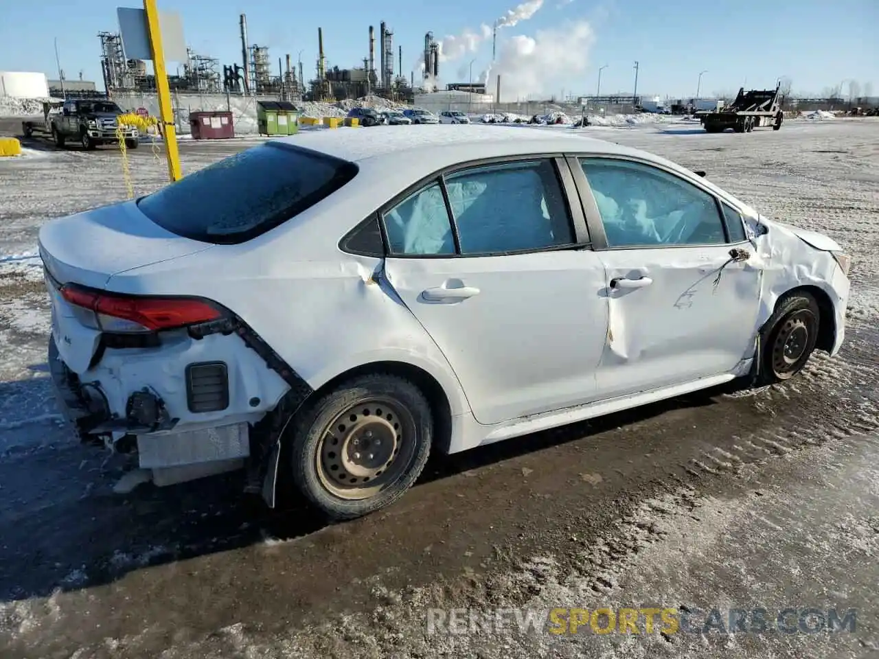 3 Photograph of a damaged car 5YFBPRBE4LP075215 TOYOTA COROLLA 2020