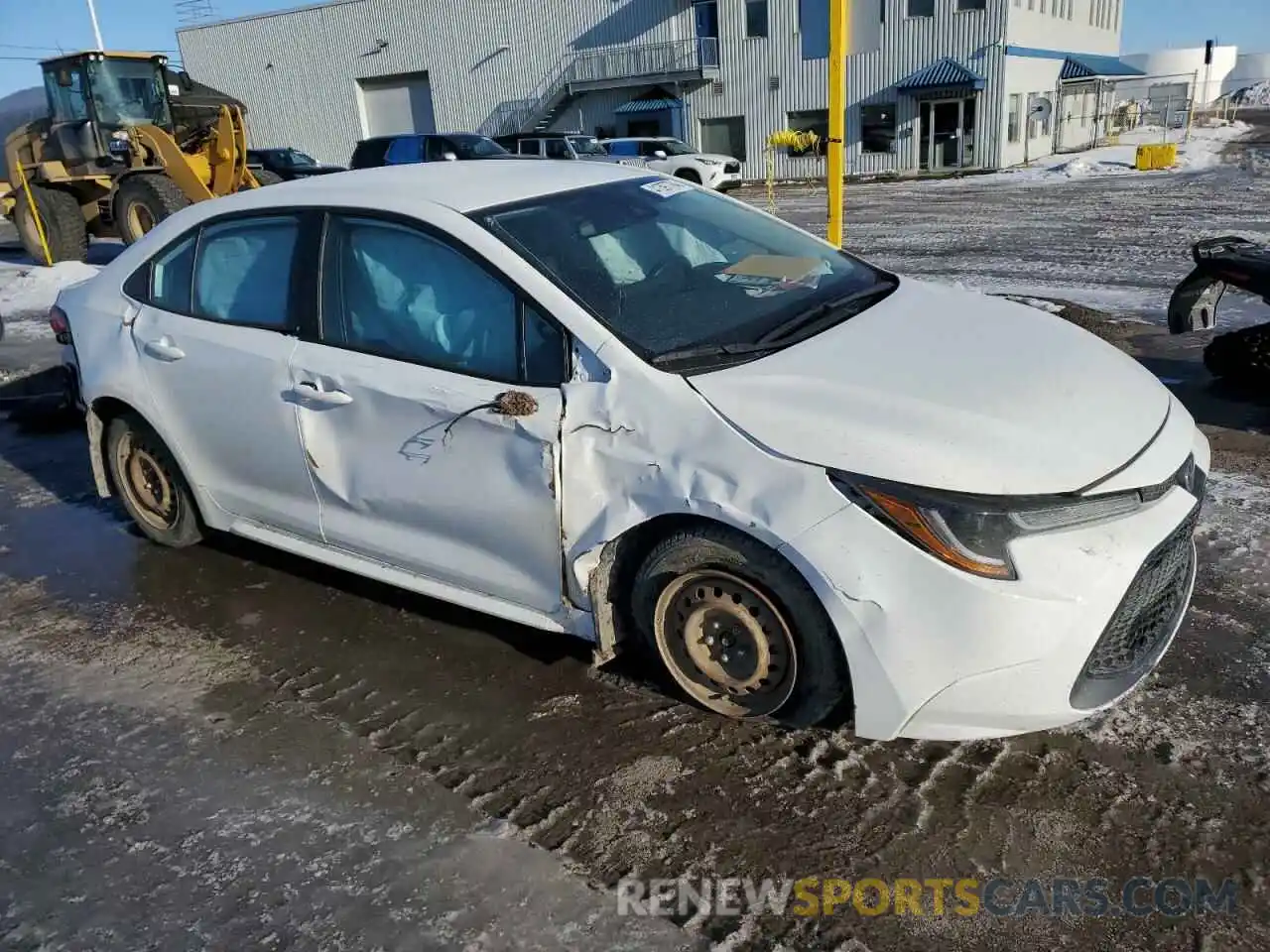 4 Photograph of a damaged car 5YFBPRBE4LP075215 TOYOTA COROLLA 2020