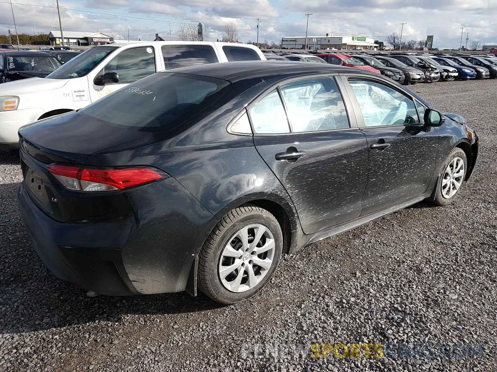 4 Photograph of a damaged car 5YFBPRBE4LP113106 TOYOTA COROLLA 2020