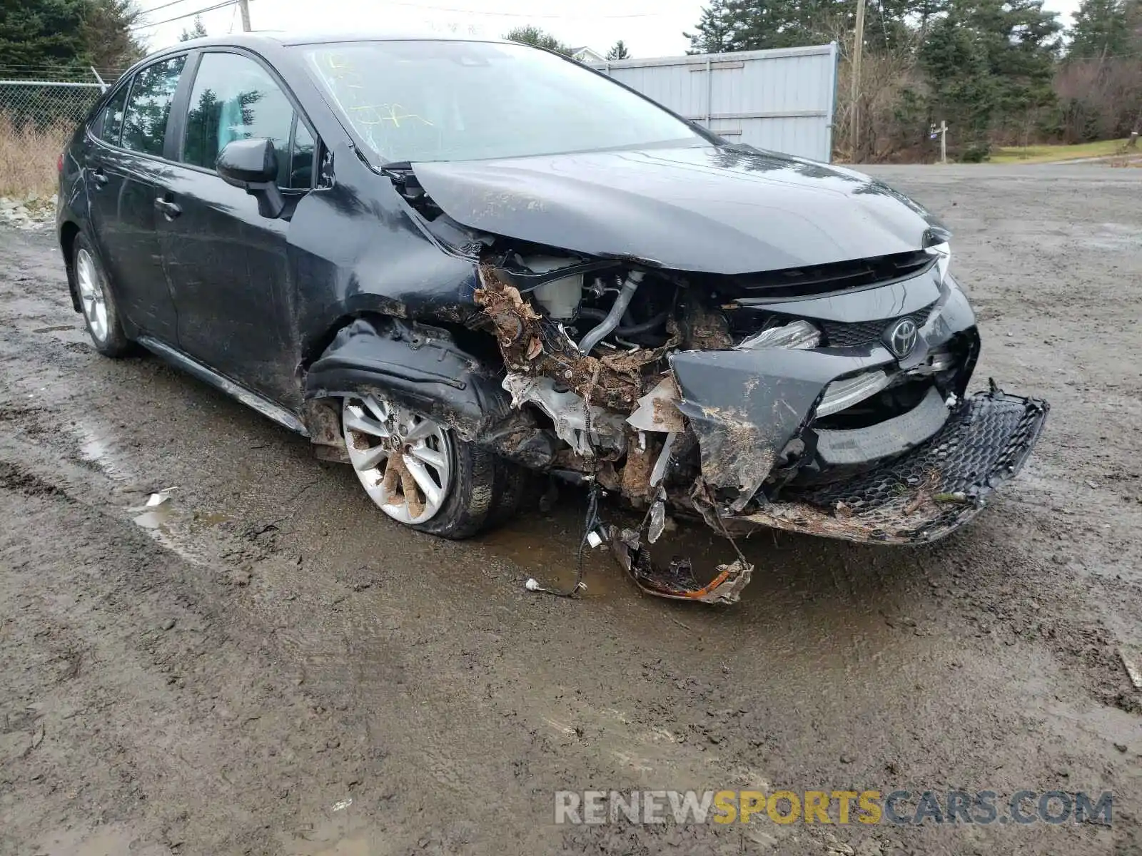 9 Photograph of a damaged car 5YFBPRBE5LP019011 TOYOTA COROLLA 2020