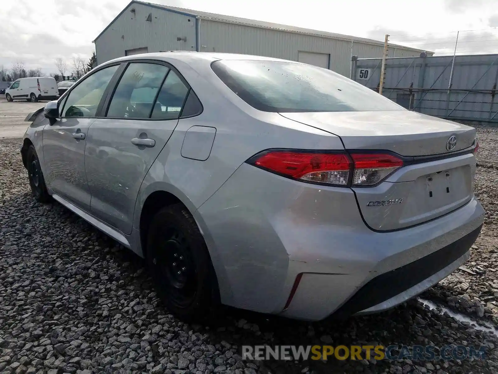 3 Photograph of a damaged car 5YFBPRBE5LP026072 TOYOTA COROLLA 2020