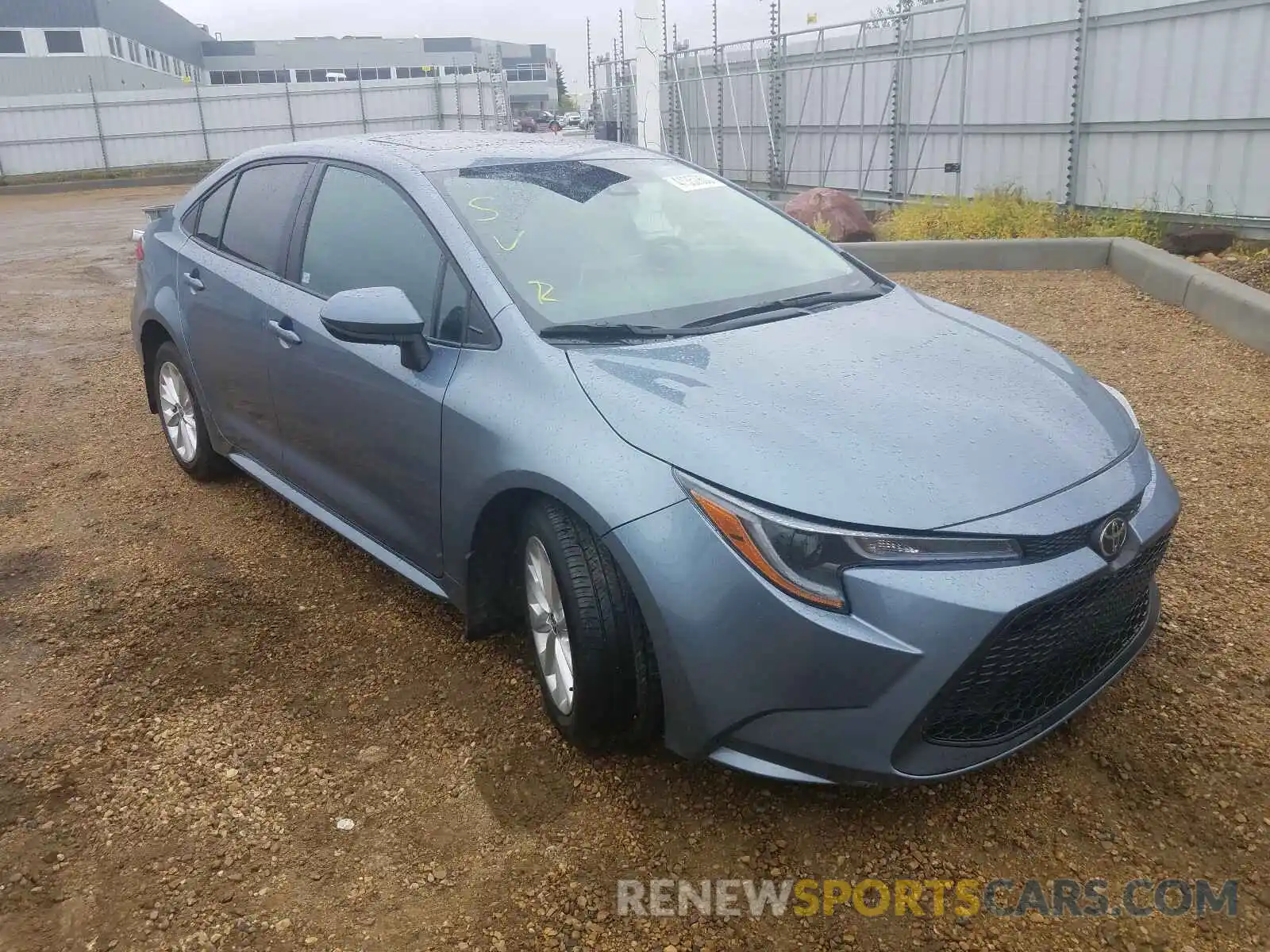 1 Photograph of a damaged car 5YFBPRBE5LP040246 TOYOTA COROLLA 2020