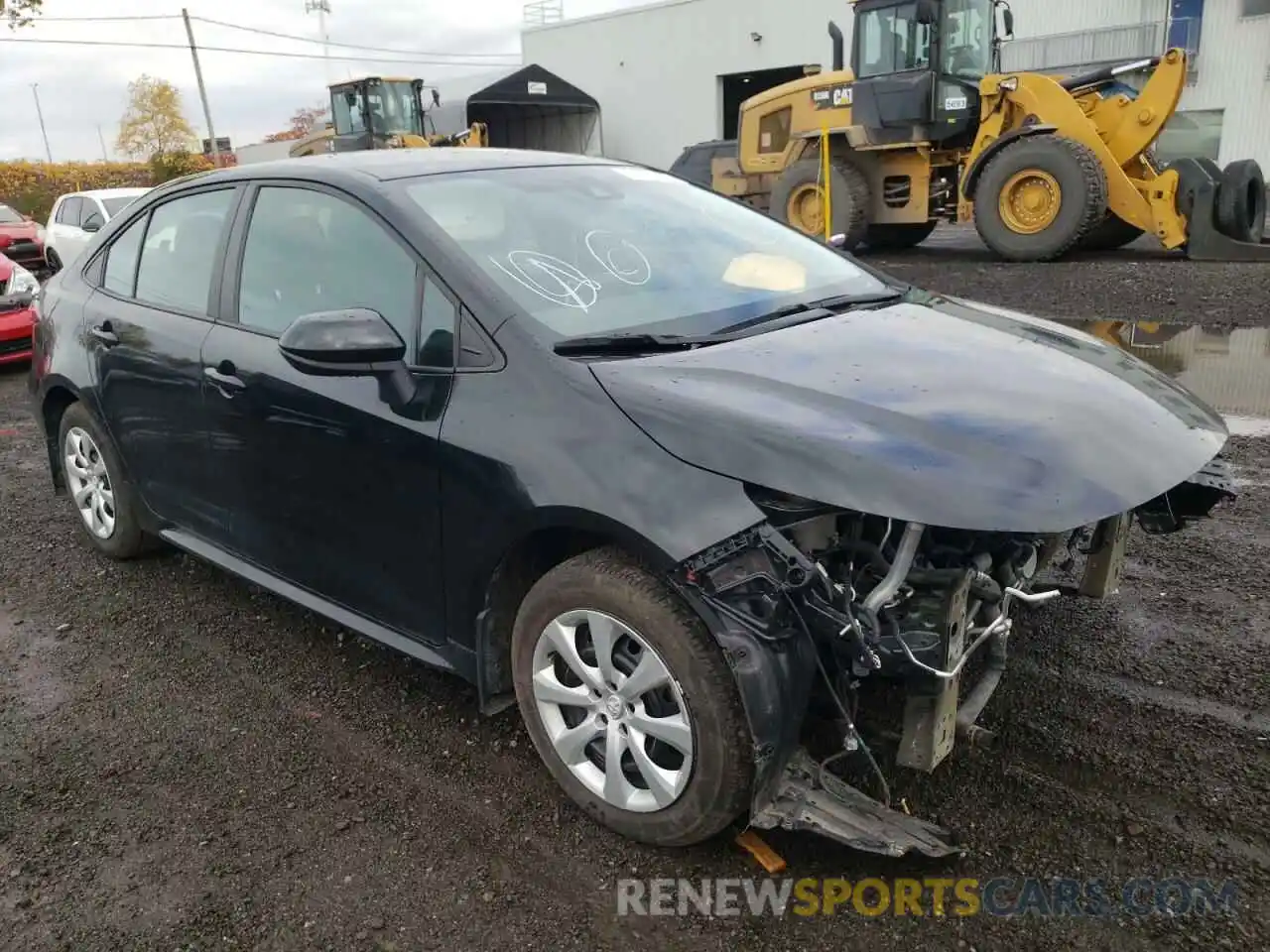 1 Photograph of a damaged car 5YFBPRBE5LP049089 TOYOTA COROLLA 2020