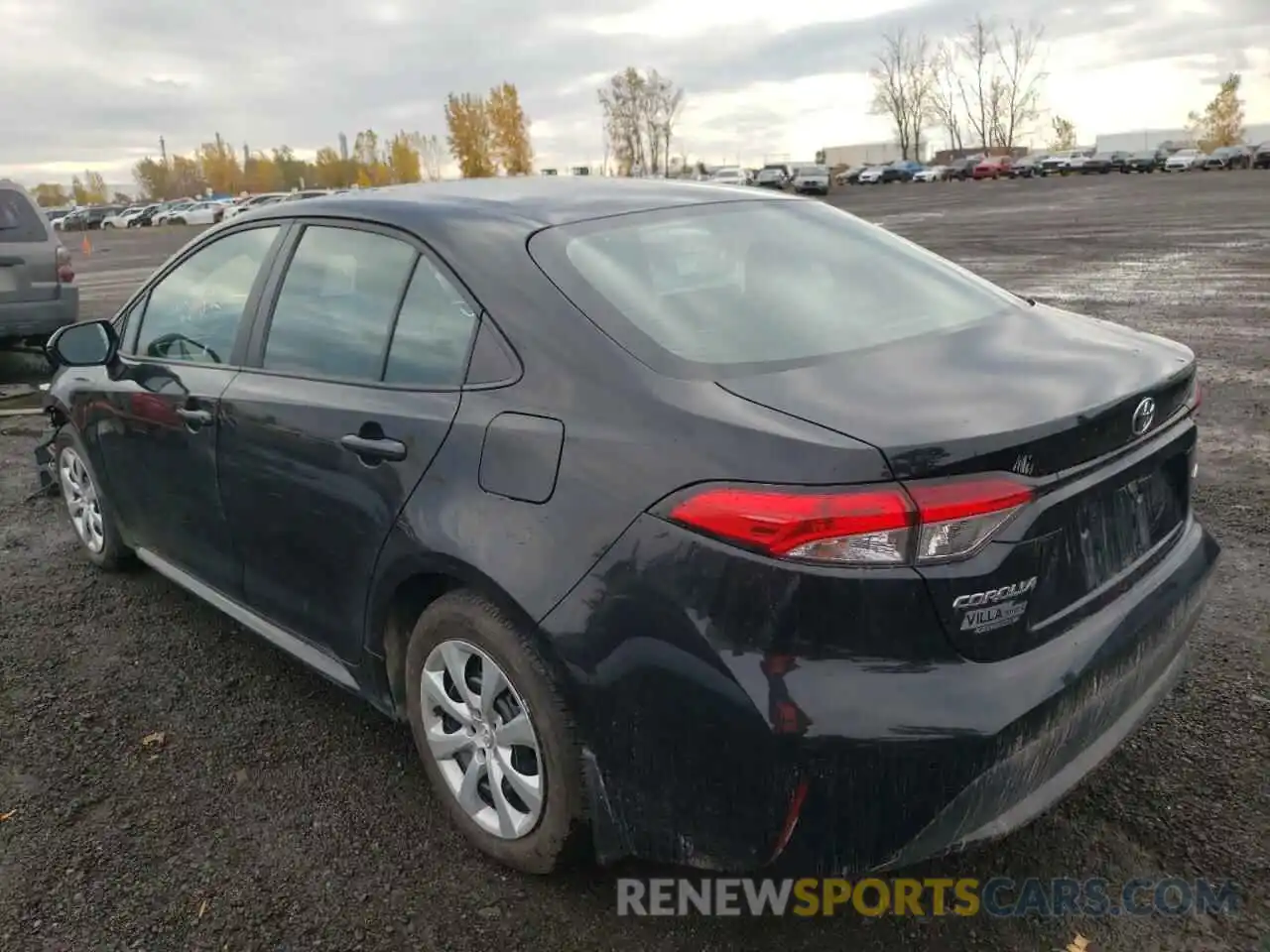 3 Photograph of a damaged car 5YFBPRBE5LP049089 TOYOTA COROLLA 2020