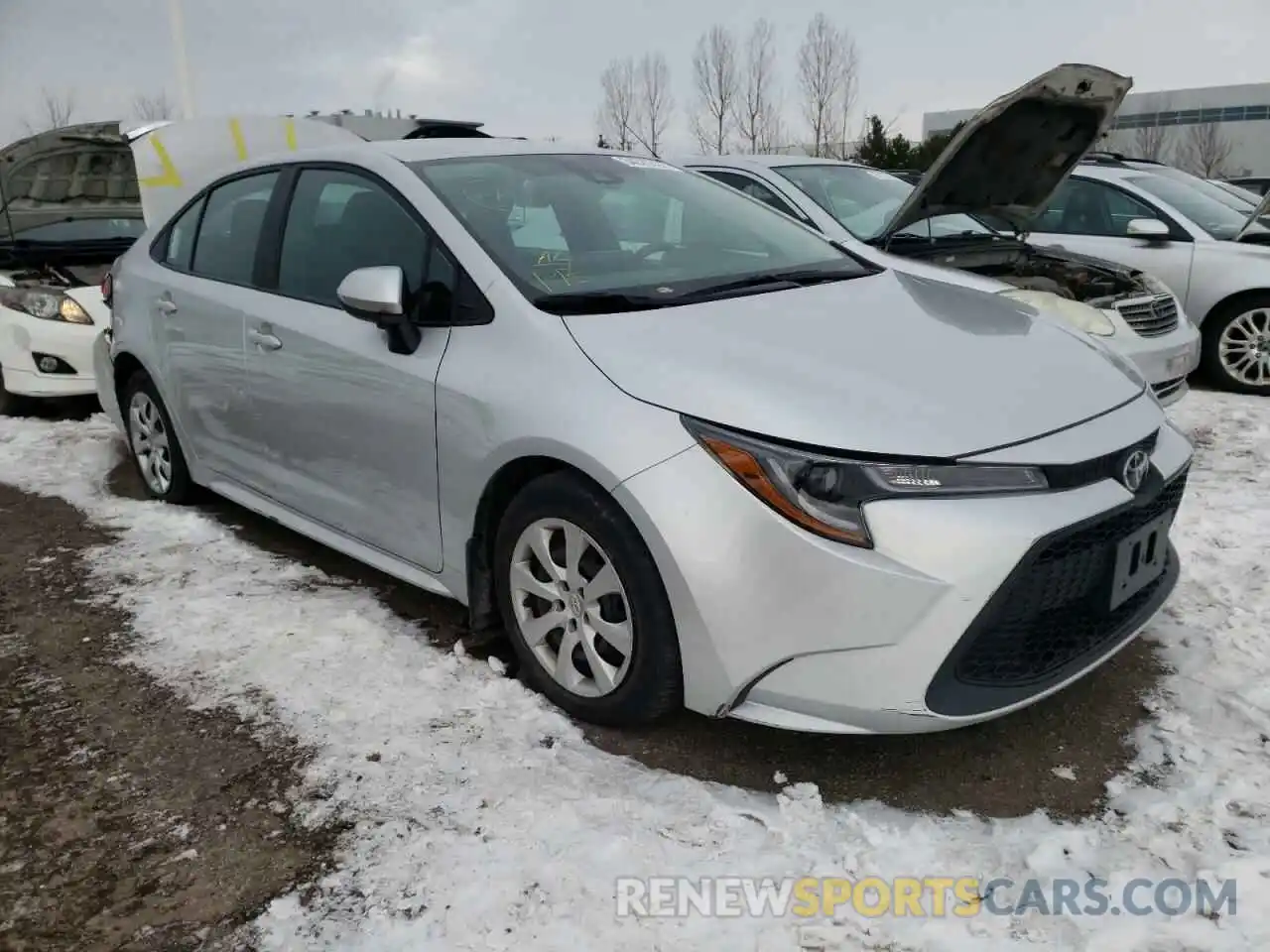 1 Photograph of a damaged car 5YFBPRBE5LP068032 TOYOTA COROLLA 2020