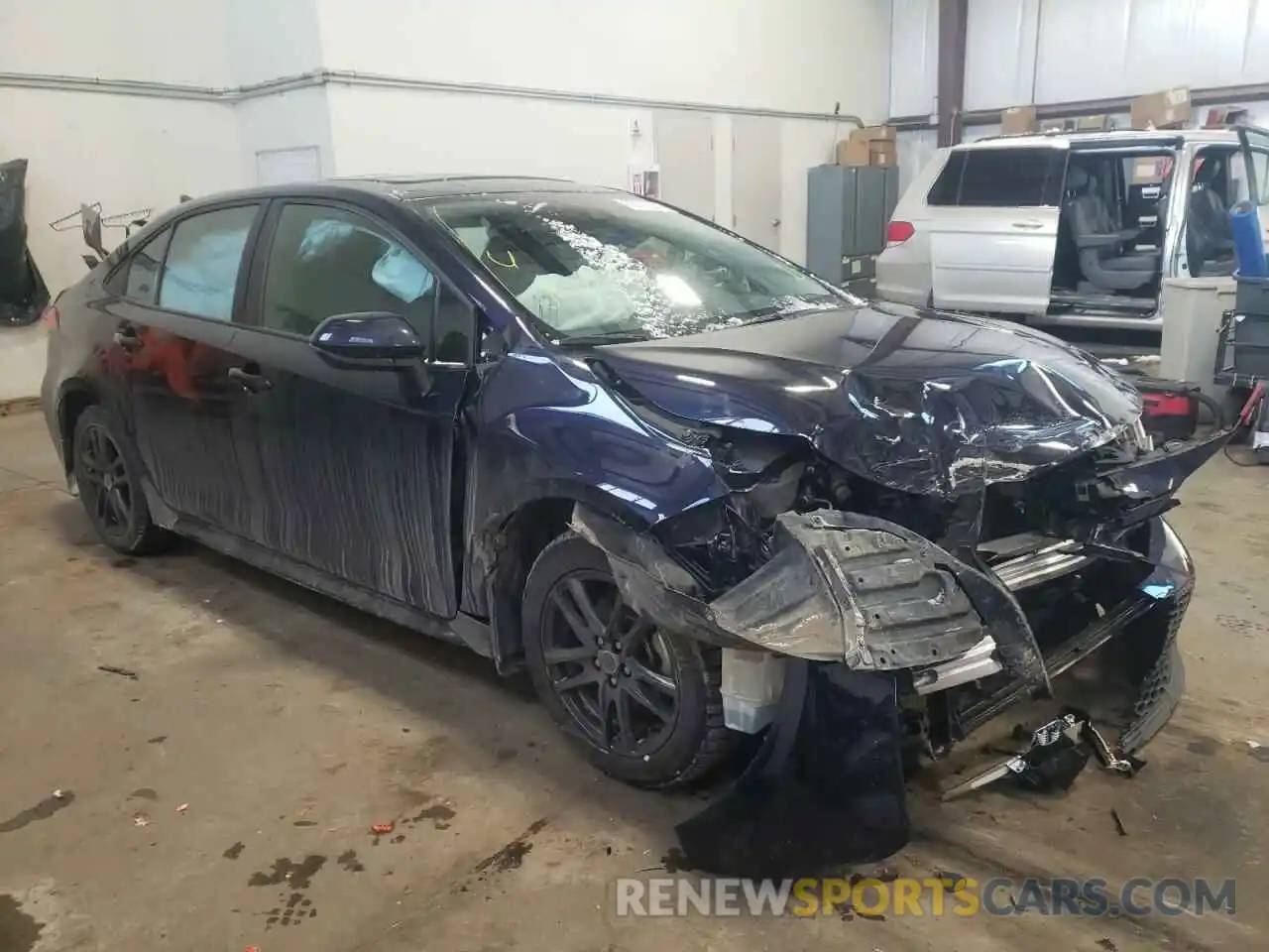 1 Photograph of a damaged car 5YFBPRBE8LP003773 TOYOTA COROLLA 2020