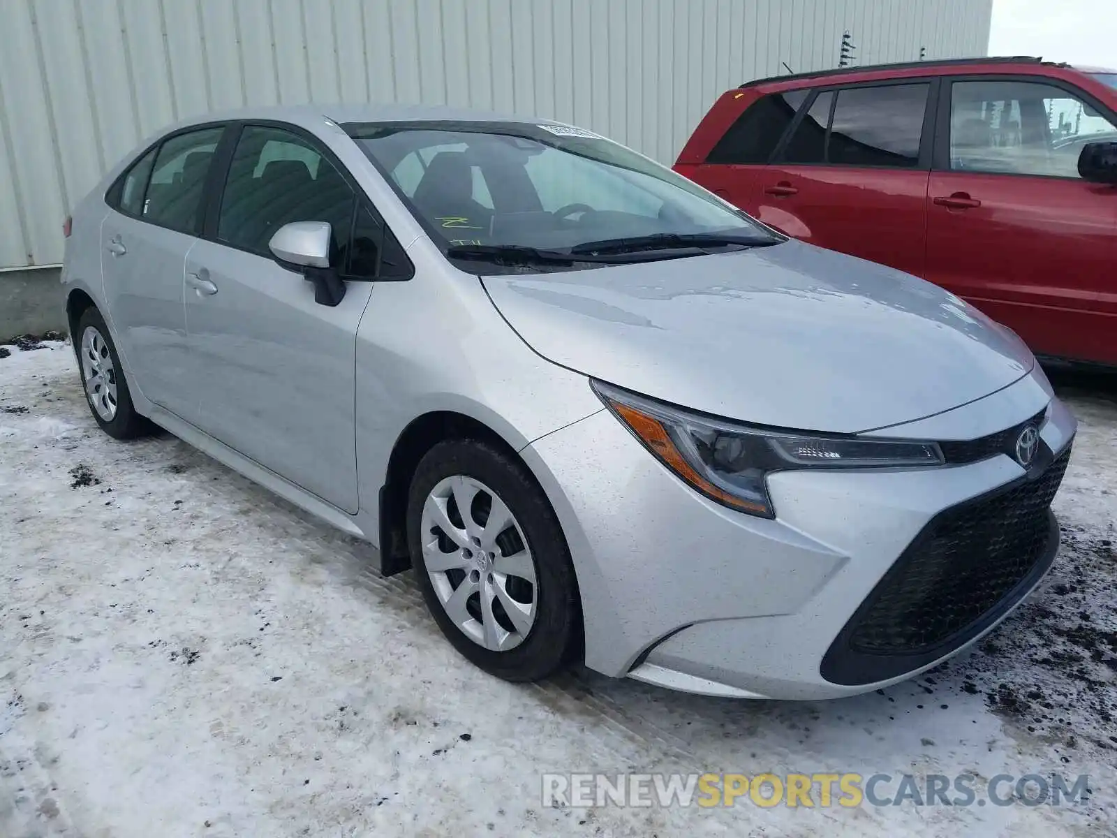 1 Photograph of a damaged car 5YFBPRBE8LP010724 TOYOTA COROLLA 2020