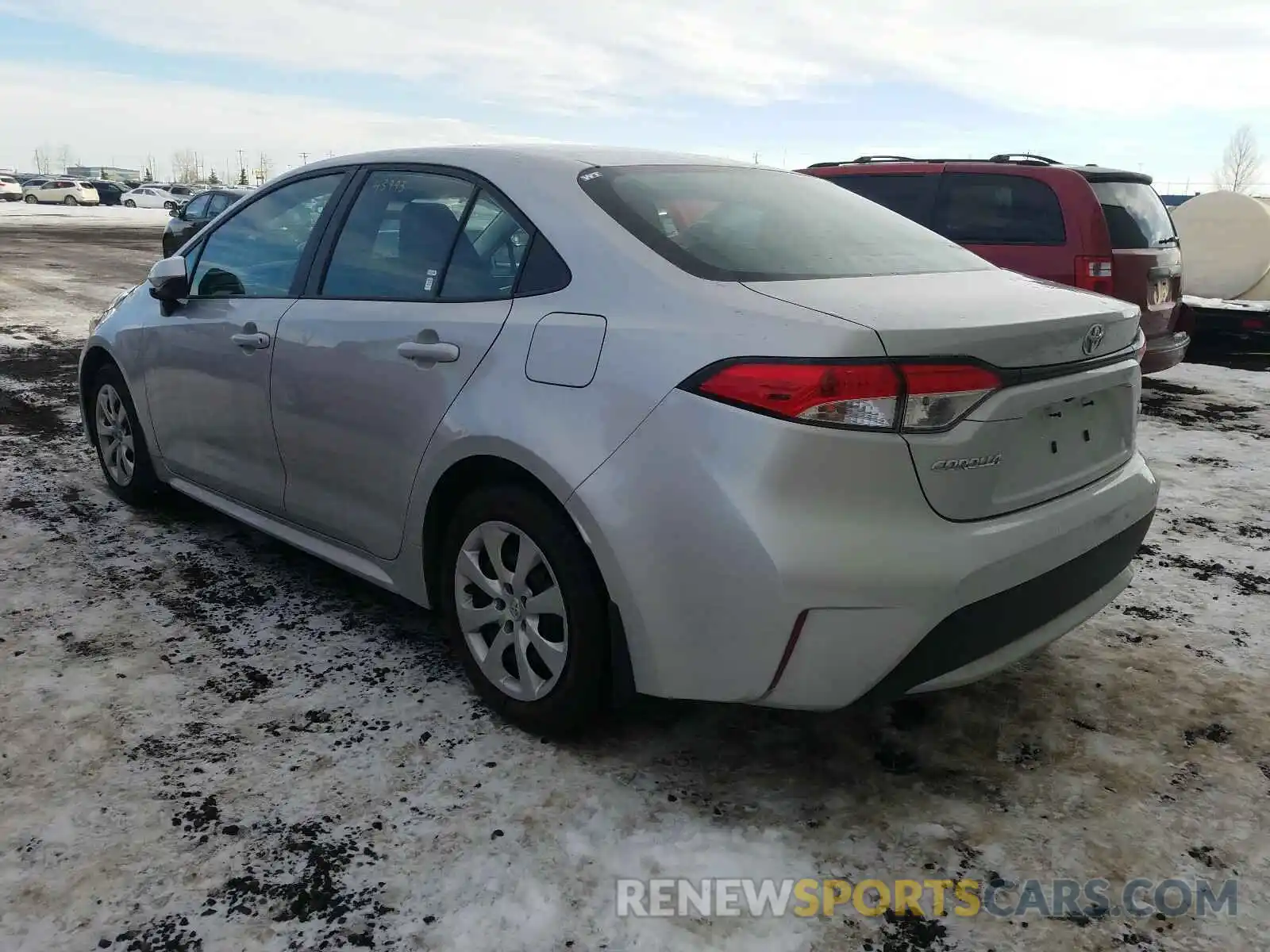 3 Photograph of a damaged car 5YFBPRBE8LP010724 TOYOTA COROLLA 2020