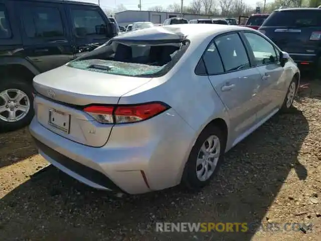 4 Photograph of a damaged car 5YFBPRBE8LP014966 TOYOTA COROLLA 2020