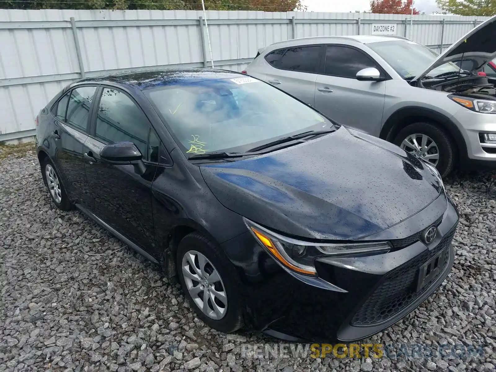 1 Photograph of a damaged car 5YFBPRBE8LP019505 TOYOTA COROLLA 2020