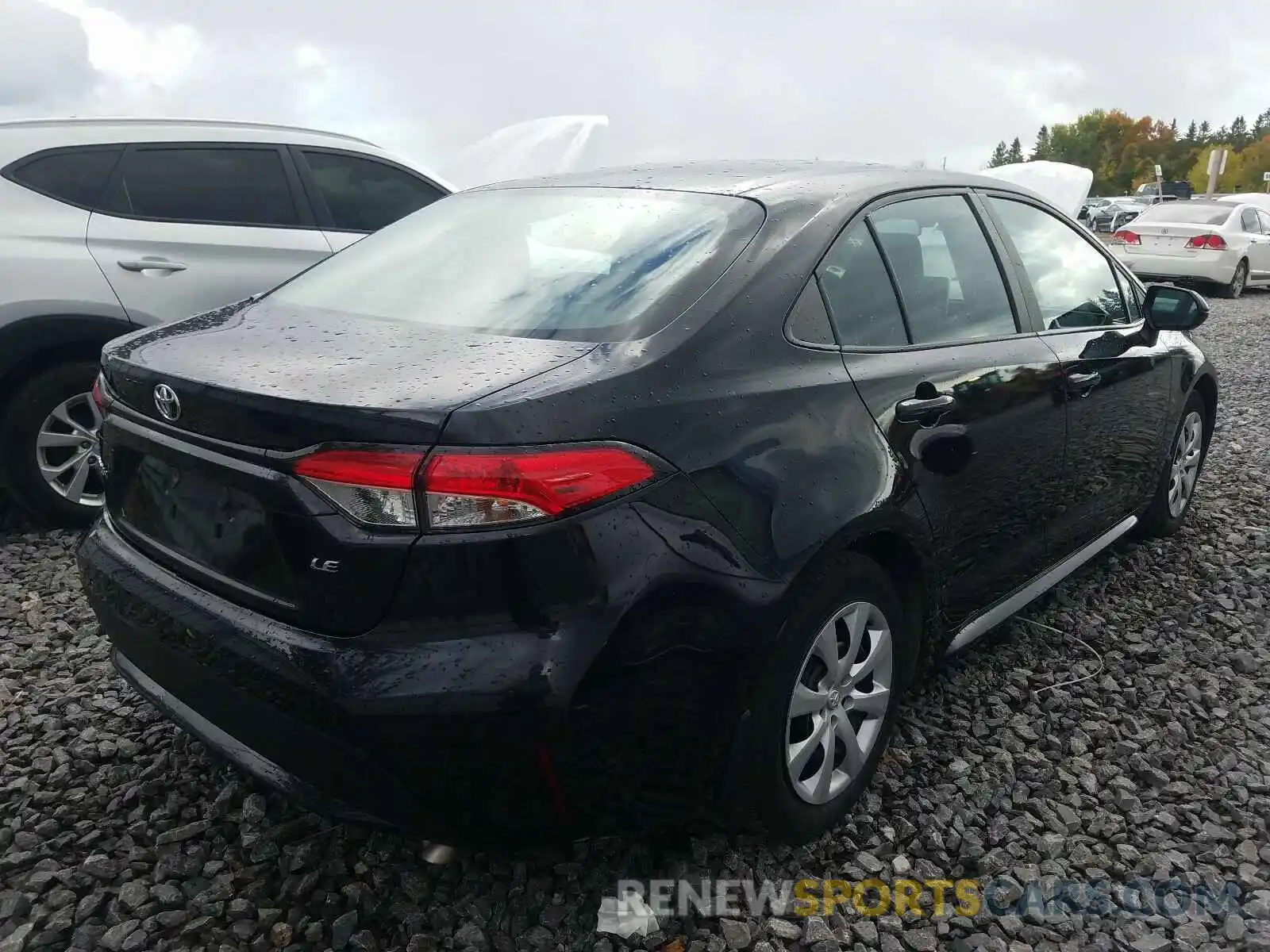 4 Photograph of a damaged car 5YFBPRBE8LP019505 TOYOTA COROLLA 2020