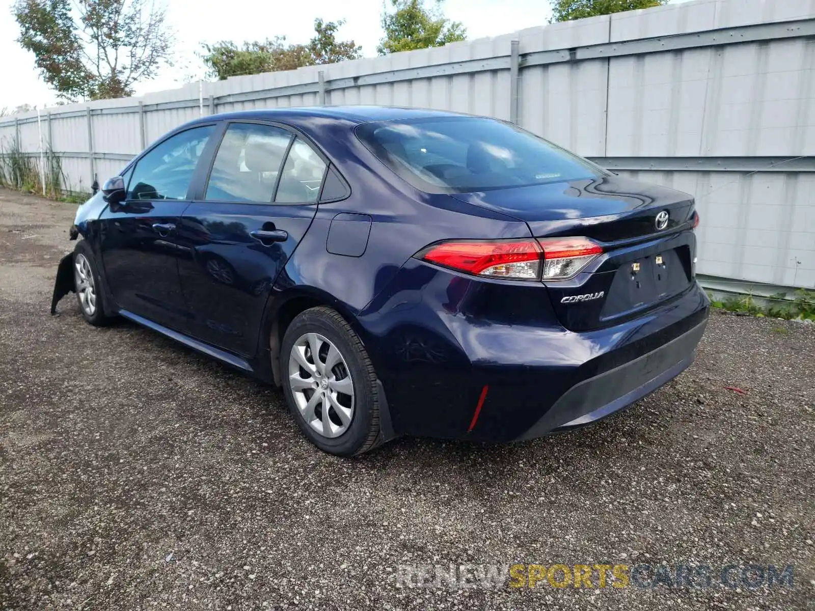 3 Photograph of a damaged car 5YFBPRBE8LP024705 TOYOTA COROLLA 2020