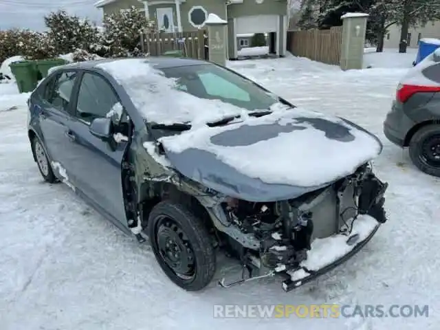 1 Photograph of a damaged car 5YFBPRBE8LP039818 TOYOTA COROLLA 2020