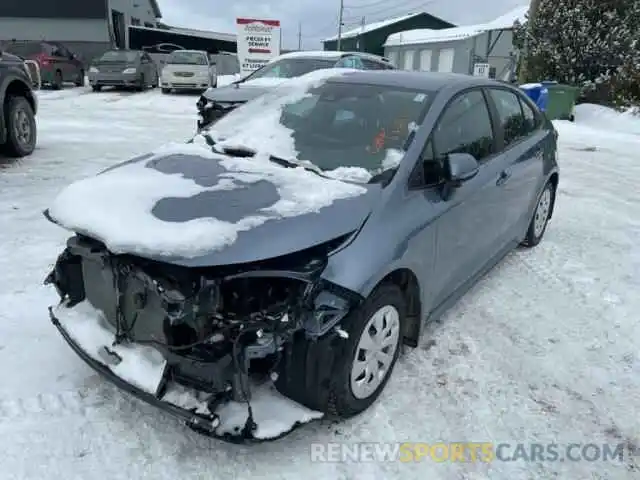 2 Photograph of a damaged car 5YFBPRBE8LP039818 TOYOTA COROLLA 2020
