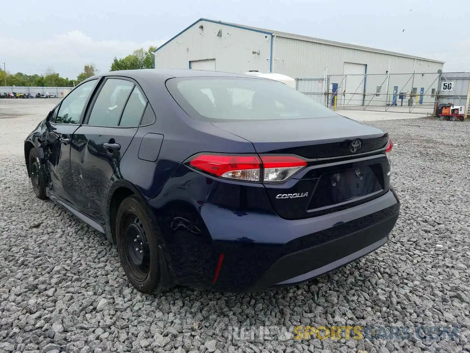 3 Photograph of a damaged car 5YFBPRBE9LP002387 TOYOTA COROLLA 2020