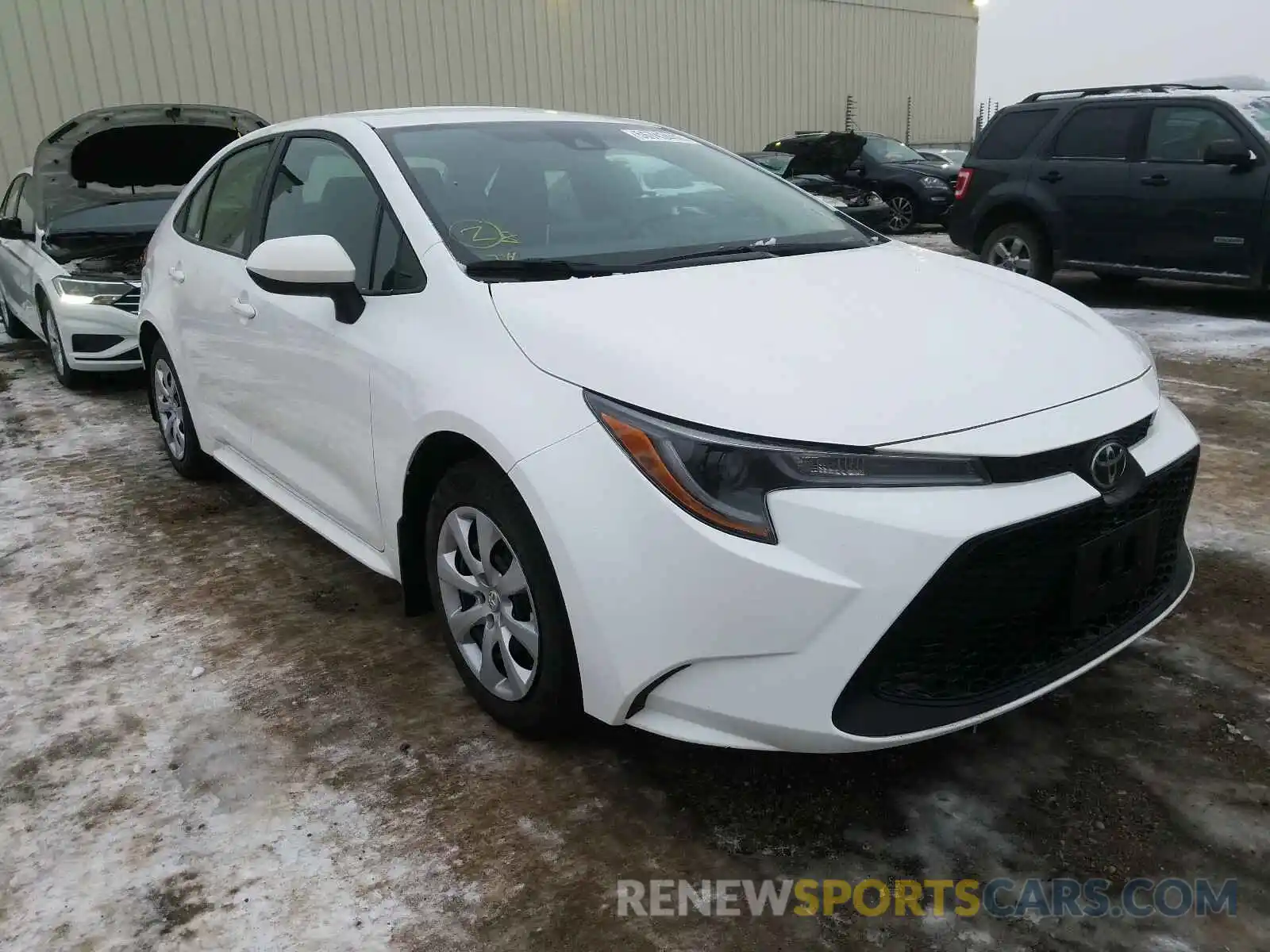 1 Photograph of a damaged car 5YFBPRBE9LP011347 TOYOTA COROLLA 2020