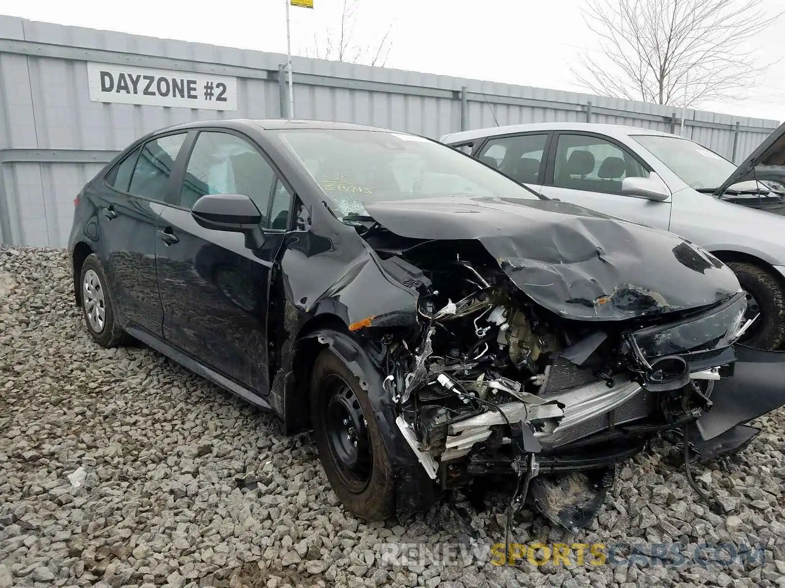 1 Photograph of a damaged car 5YFBPRBE9LP016225 TOYOTA COROLLA 2020