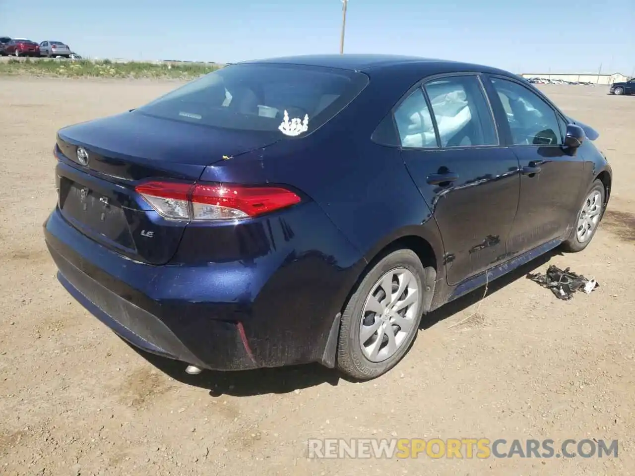 4 Photograph of a damaged car 5YFBPRBE9LP018069 TOYOTA COROLLA 2020