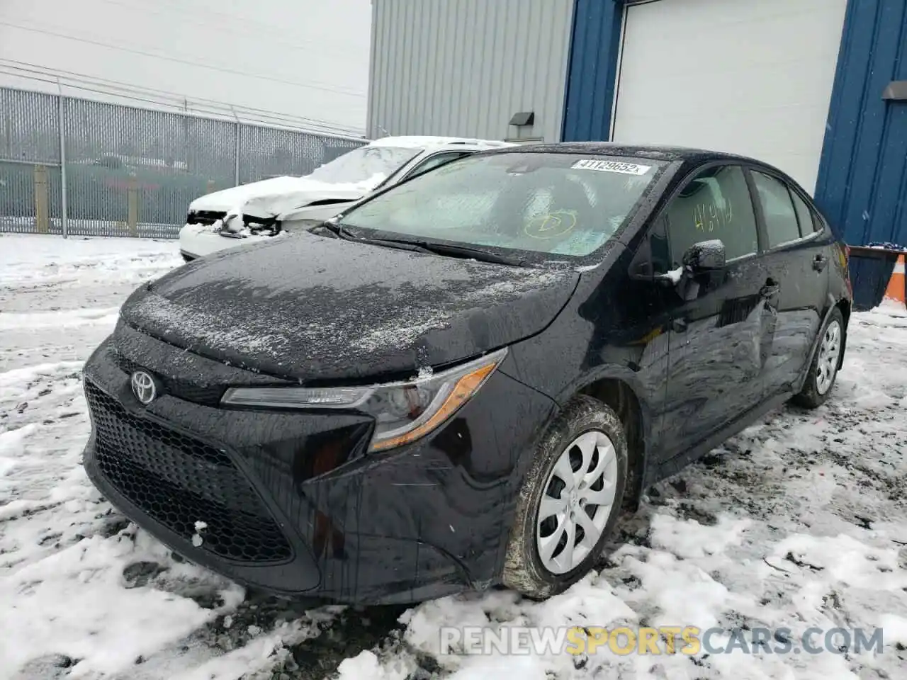 2 Photograph of a damaged car 5YFBPRBE9LP023613 TOYOTA COROLLA 2020