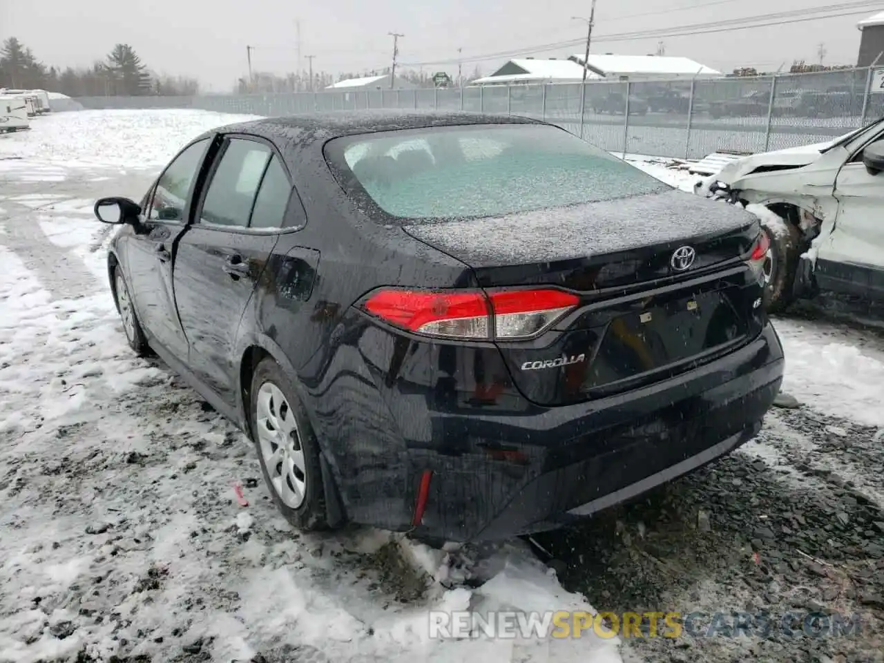 3 Photograph of a damaged car 5YFBPRBE9LP023613 TOYOTA COROLLA 2020