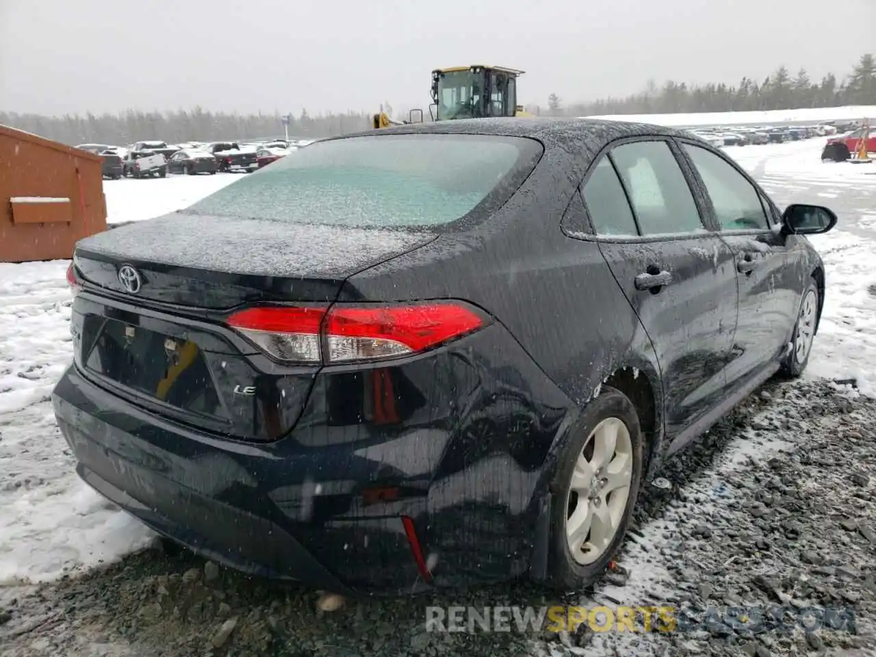 4 Photograph of a damaged car 5YFBPRBE9LP023613 TOYOTA COROLLA 2020