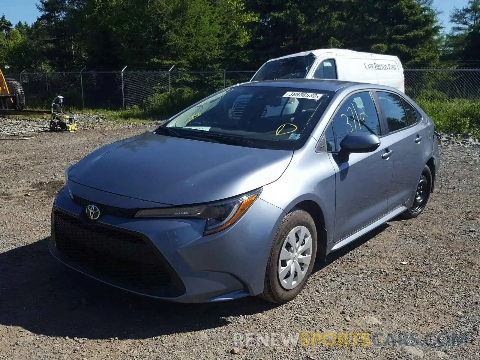 2 Photograph of a damaged car 5YFBPRBE9LP118379 TOYOTA COROLLA 2020