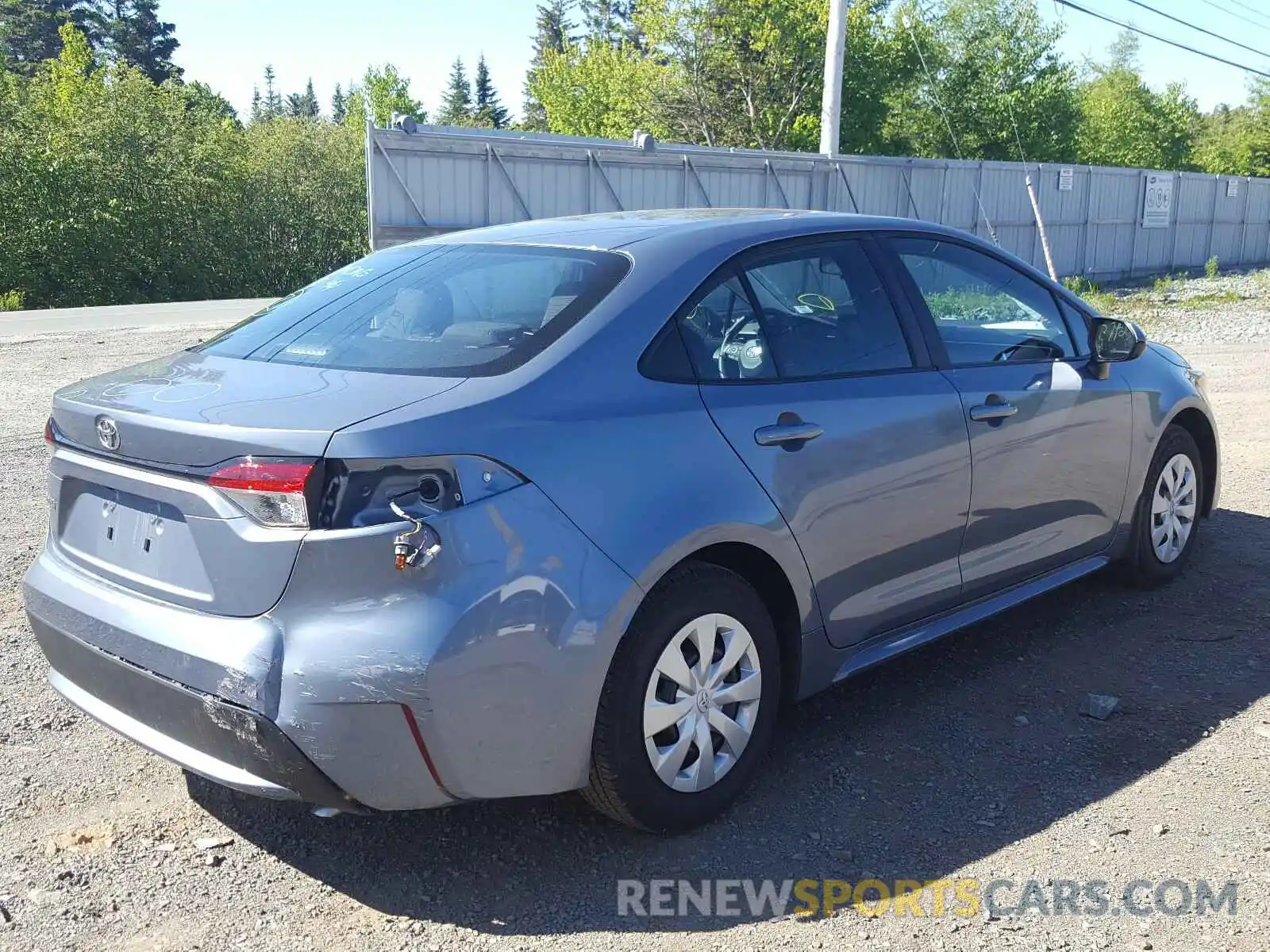 4 Photograph of a damaged car 5YFBPRBE9LP118379 TOYOTA COROLLA 2020