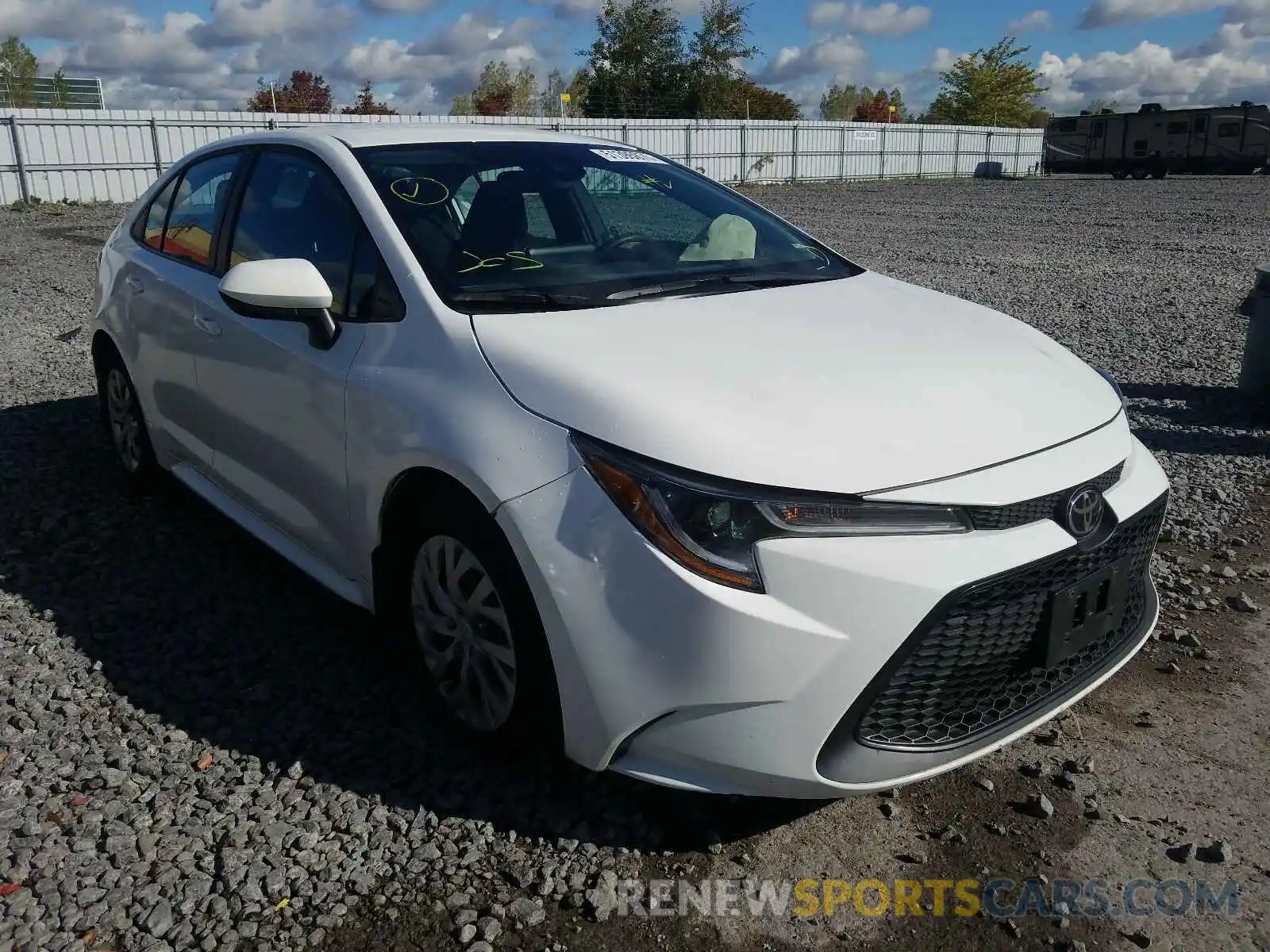 1 Photograph of a damaged car 5YFBPRBEXLP003659 TOYOTA COROLLA 2020